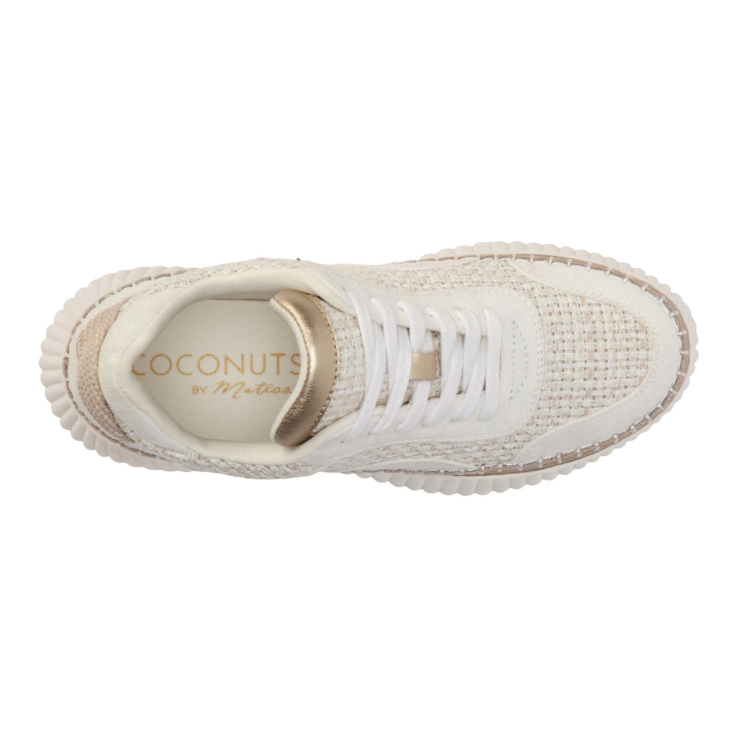 Peltz Shoes  Women's Coconuts by Matisse Go To Sneaker NATURAL WOVEN GO TO NATURAL WOVEN