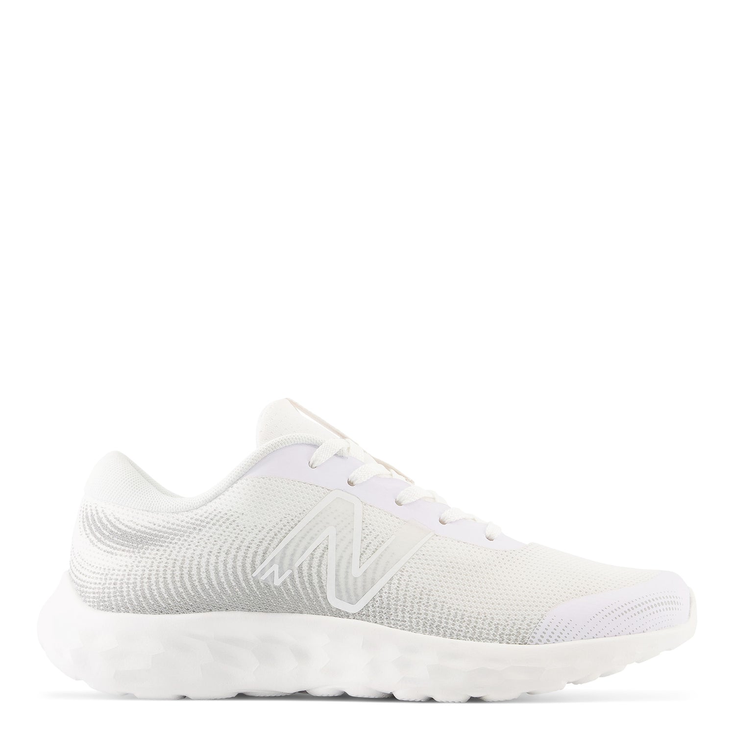 Peltz Shoes  Girl's New Balance 520v8 Running Shoe – Big Kid WHITE GP520WW8