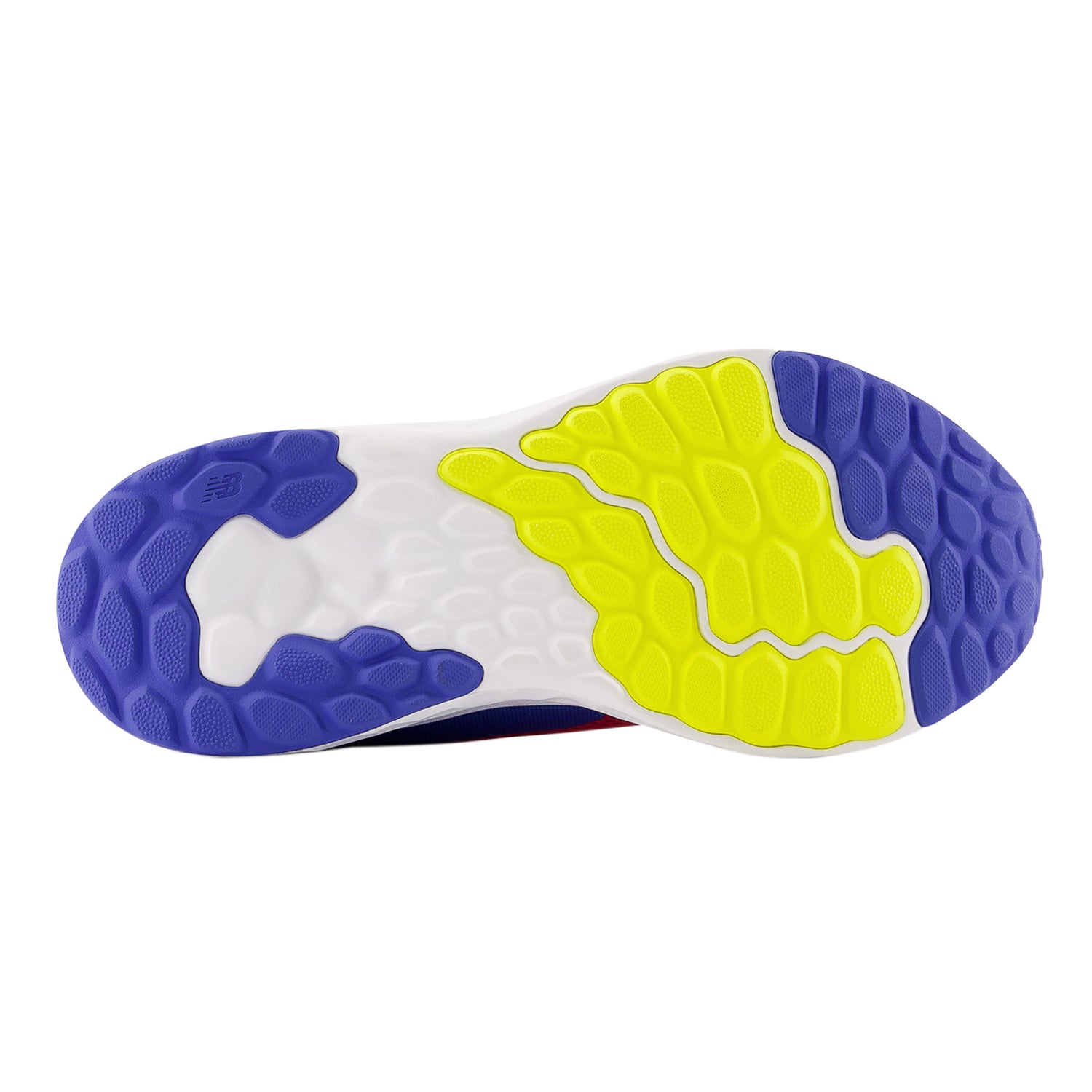 Peltz Shoes  Boy's New Balance Arishi Fresh Foam v4 Sneaker - Big Kid RED BLUE GPARITR4