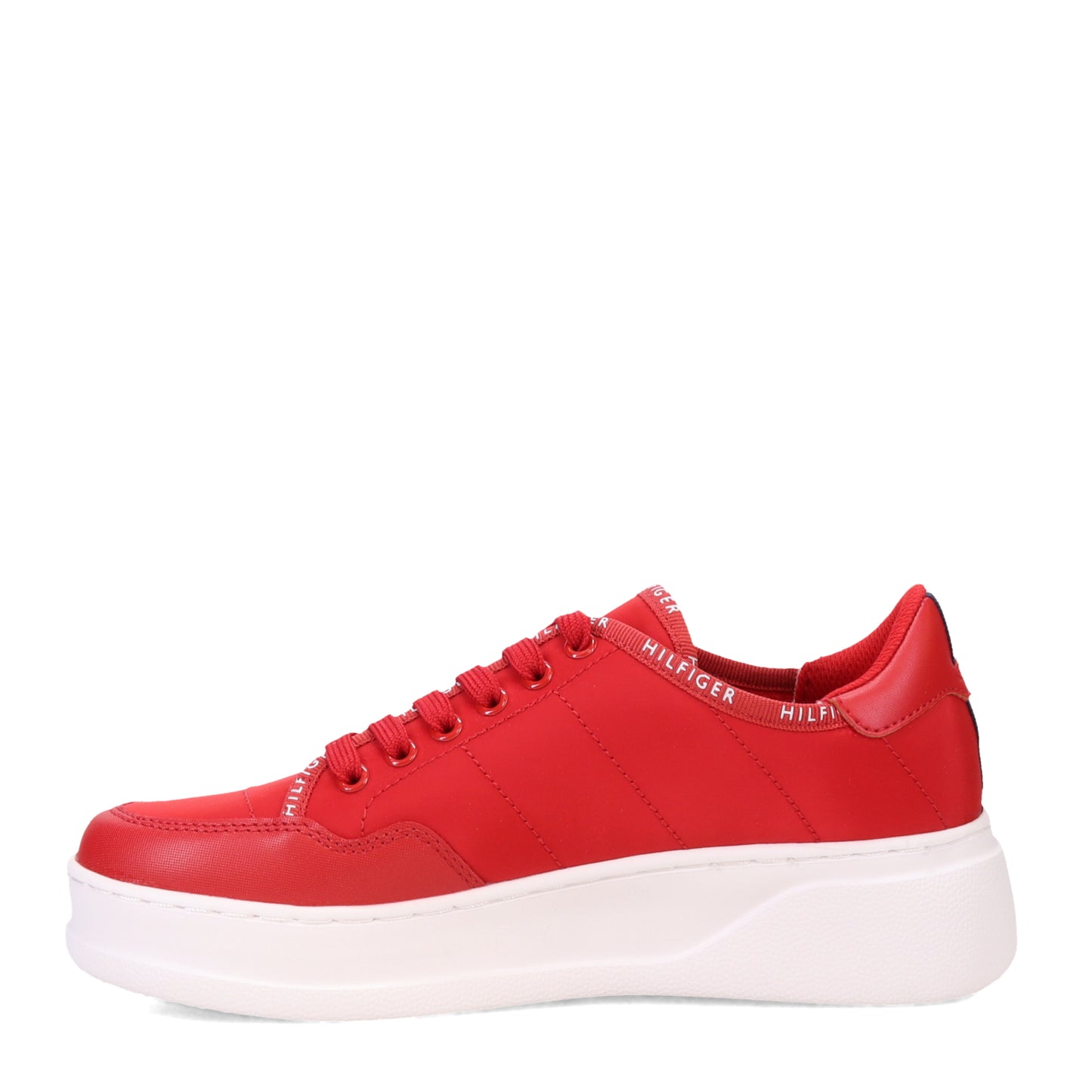 Peltz Shoes  Women's Tommy Hilfiger Grazie Sneaker RED GRAZIE-MRE01