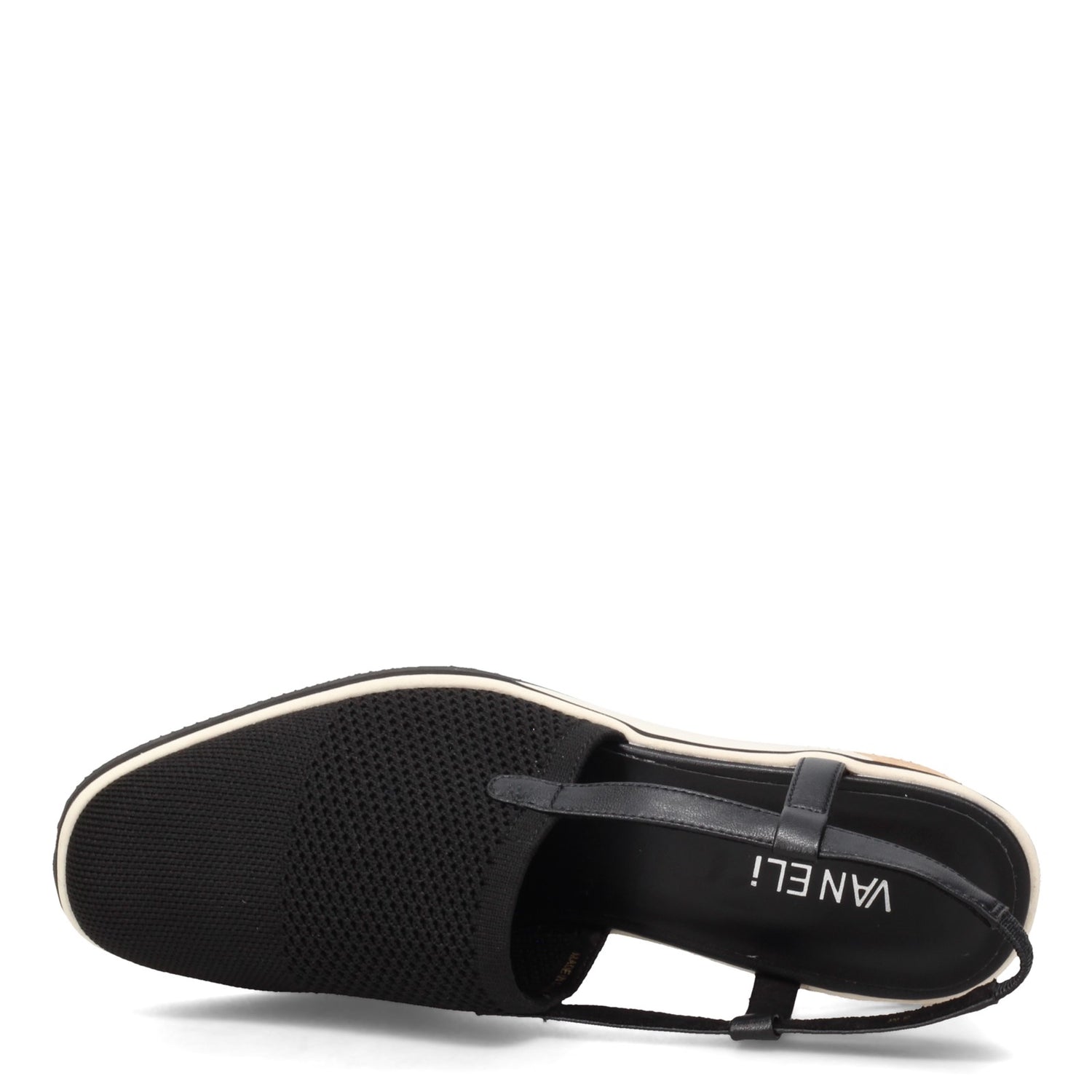 Peltz Shoes  Women's Vaneli Greer Slip-On BLACK GREER-BLACK