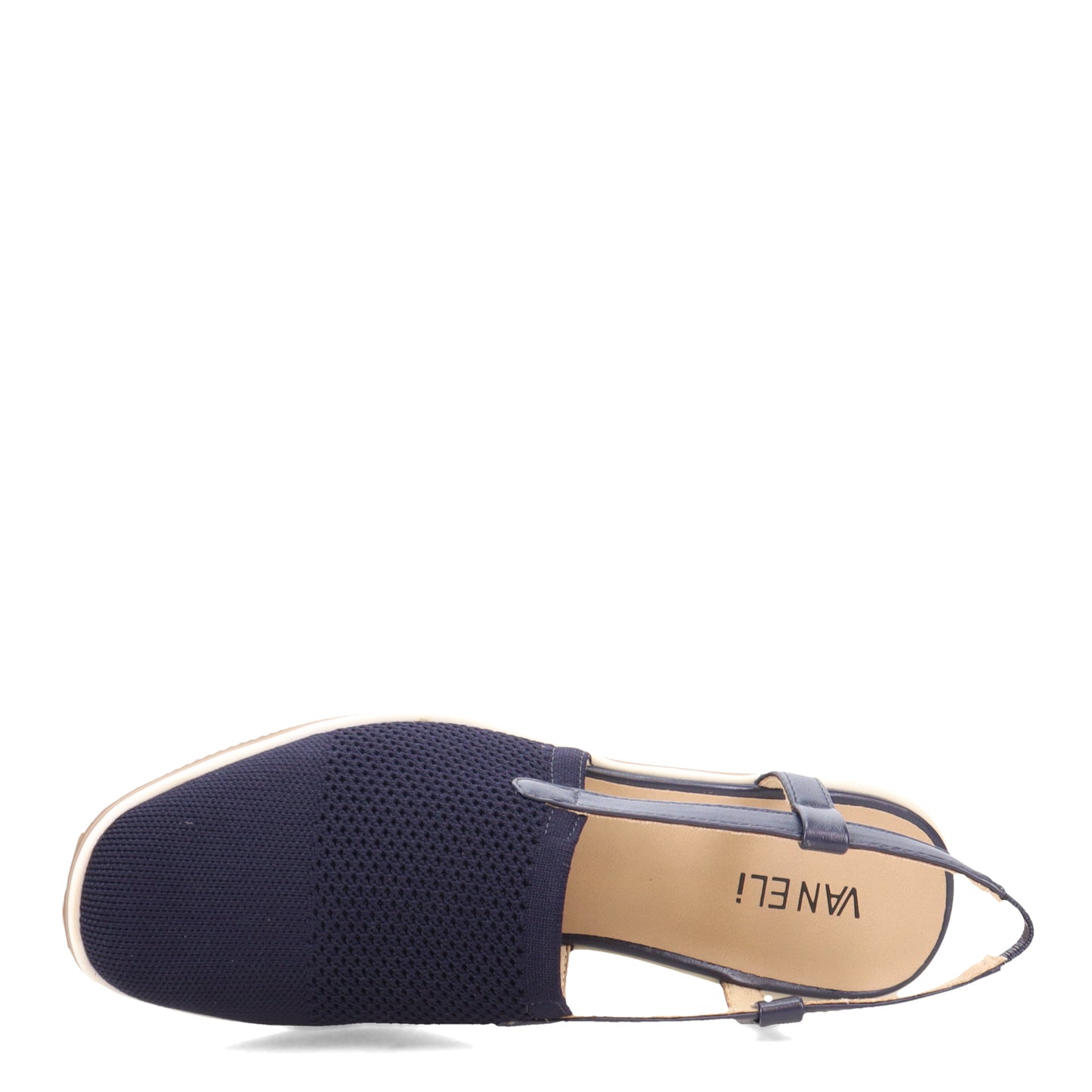 Peltz Shoes  Women's Vaneli Greer Slip-On NAVY GREER-NAVY