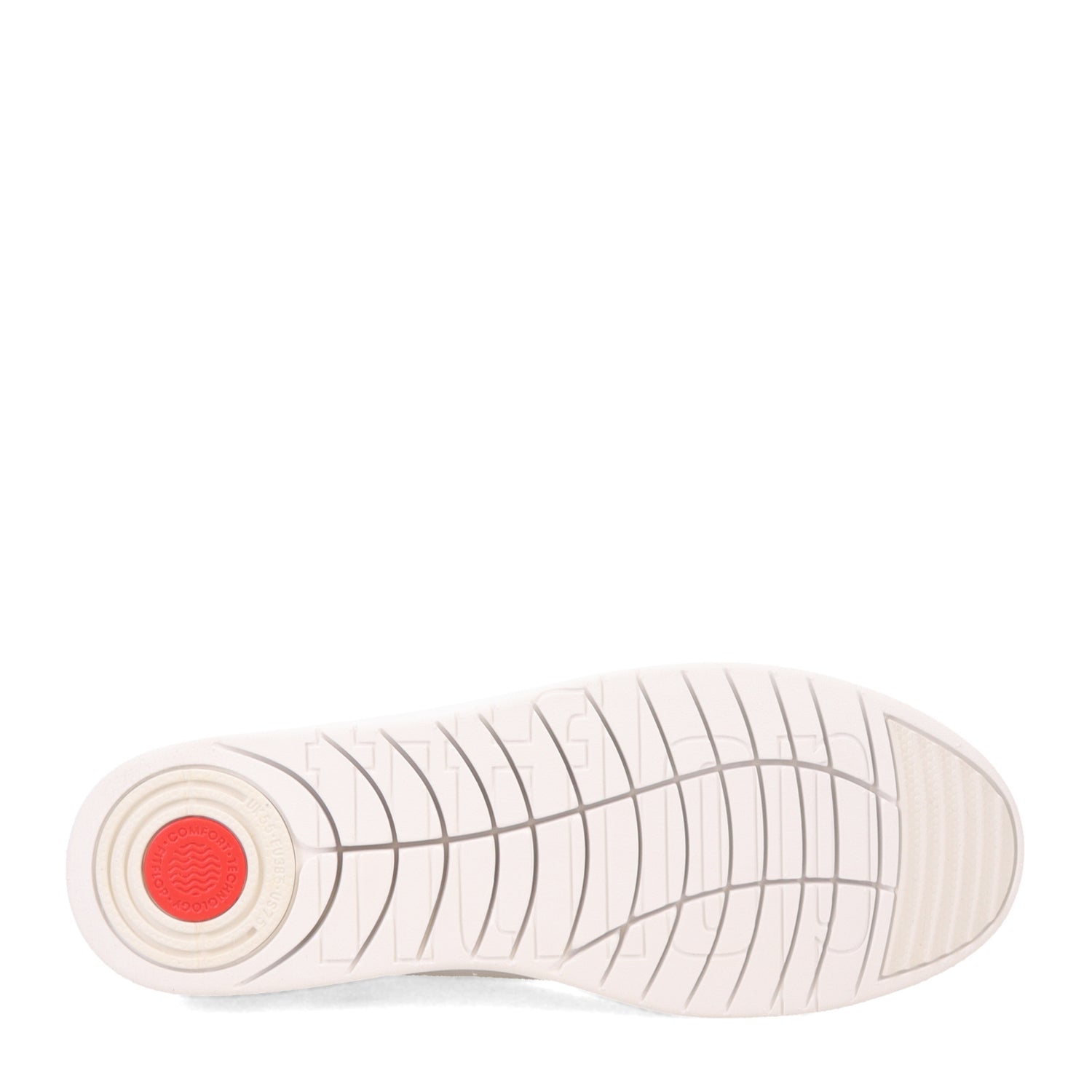 Peltz Shoes  Women's FitFlop Rally Elastic Slip-On Silver GS2-011