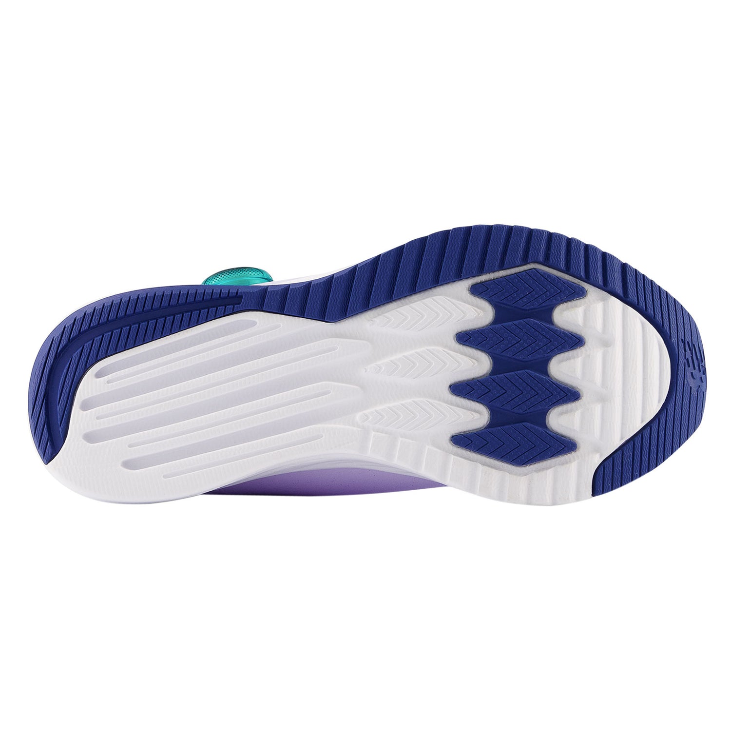 Peltz Shoes  Girl's New Balance Fuel Core Reveal v3 Sneaker - Big Kid BLUE LILAC GTRVLPB3