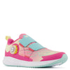 Peltz Shoes  Girl's New Balance Fuel Core Reveal v3 Sneaker - Big Kid PINK BLUE GTRVLPS3