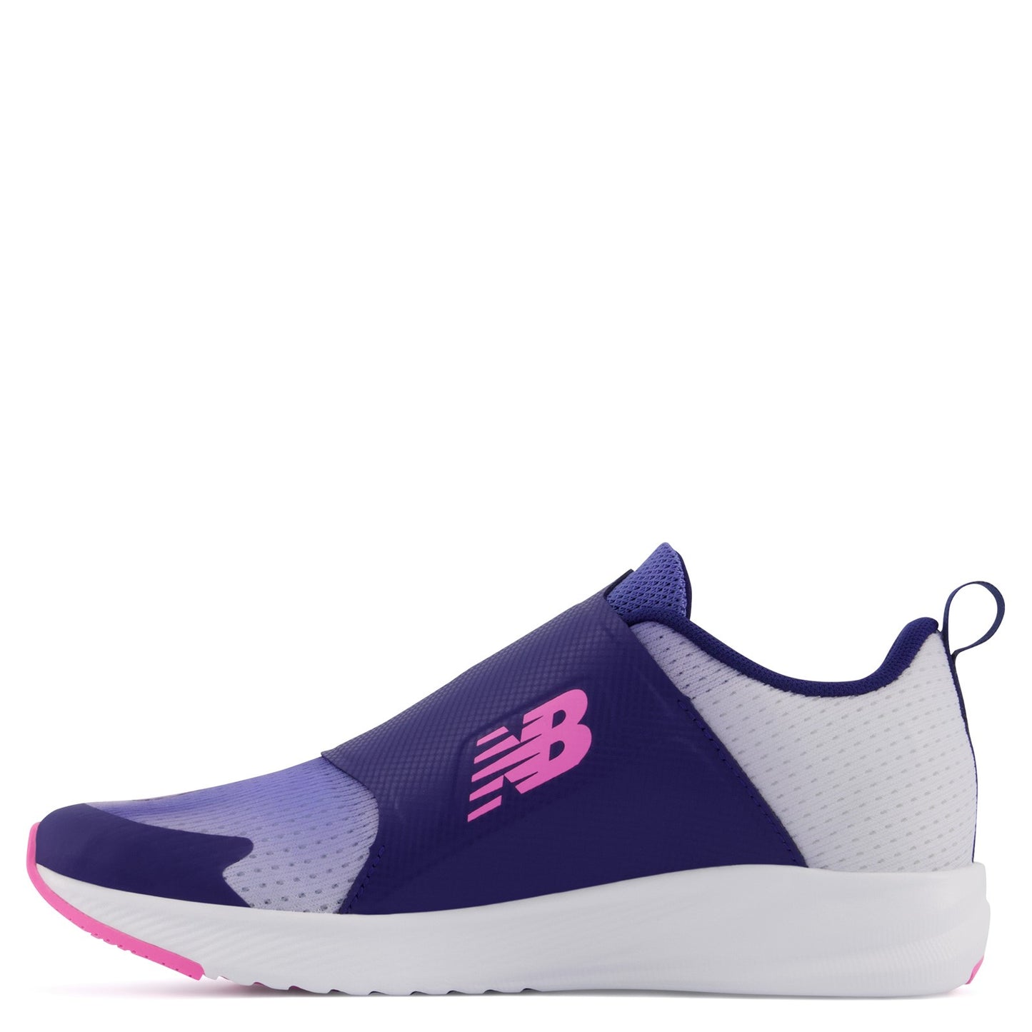 Peltz Shoes  Girl's New Balance Fuel Core Reveal v3 Sneaker - Big Kid VIOLET MULTI GTRVLVA3