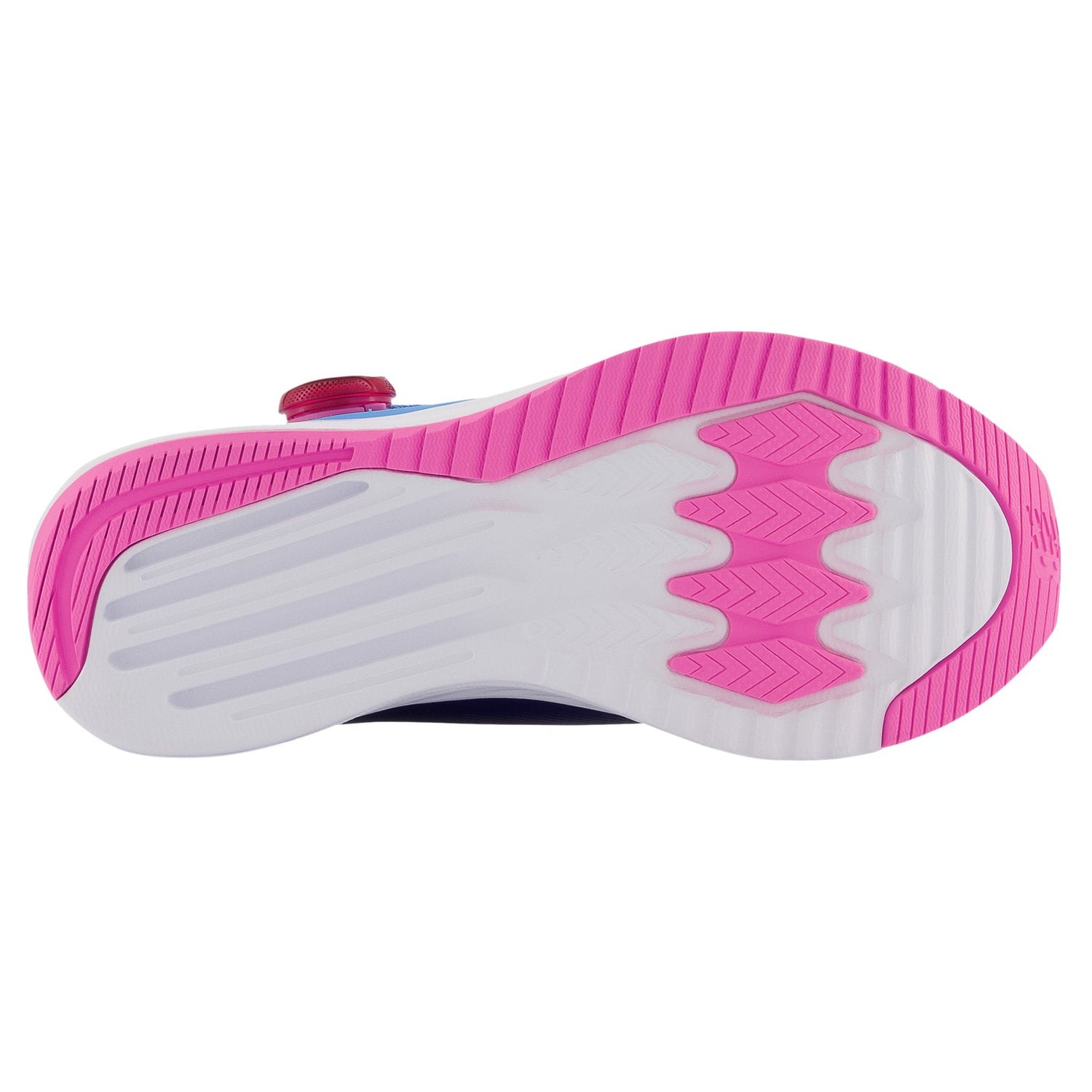 Peltz Shoes  Girl's New Balance Fuel Core Reveal v3 Sneaker - Big Kid VIOLET MULTI GTRVLVA3