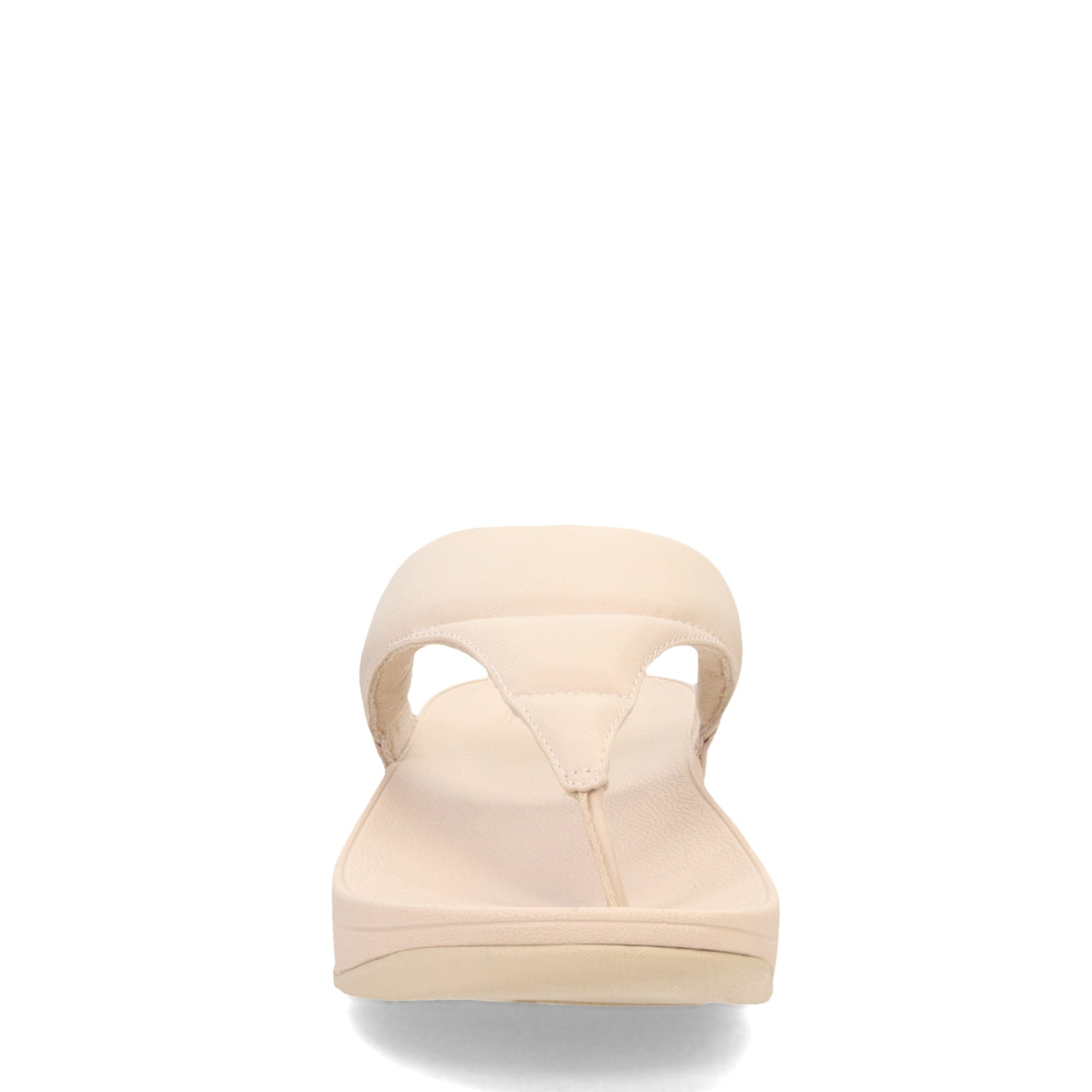 Peltz Shoes  Women's FitFlop Lulu Water Resistant Thong Sandal Stone Beige GW6-A20