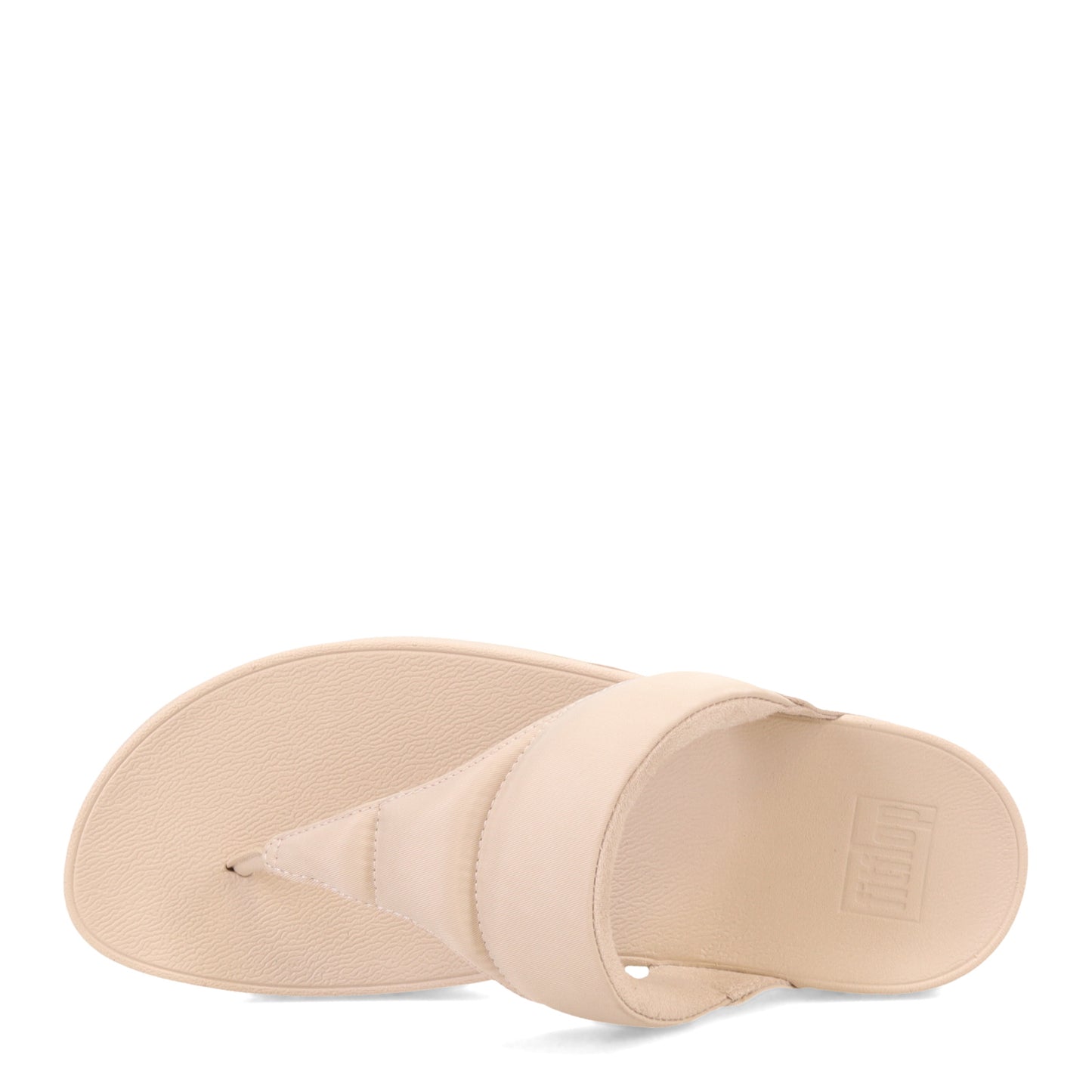 Peltz Shoes  Women's FitFlop Lulu Water Resistant Thong Sandal Stone Beige GW6-A20