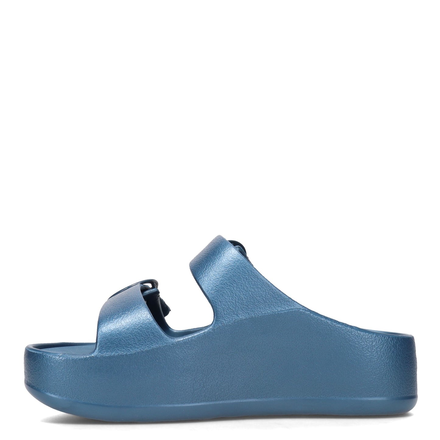 Peltz Shoes  Women's Lemon Jelly Gaia Slide Sandal BLUE GAIA-02