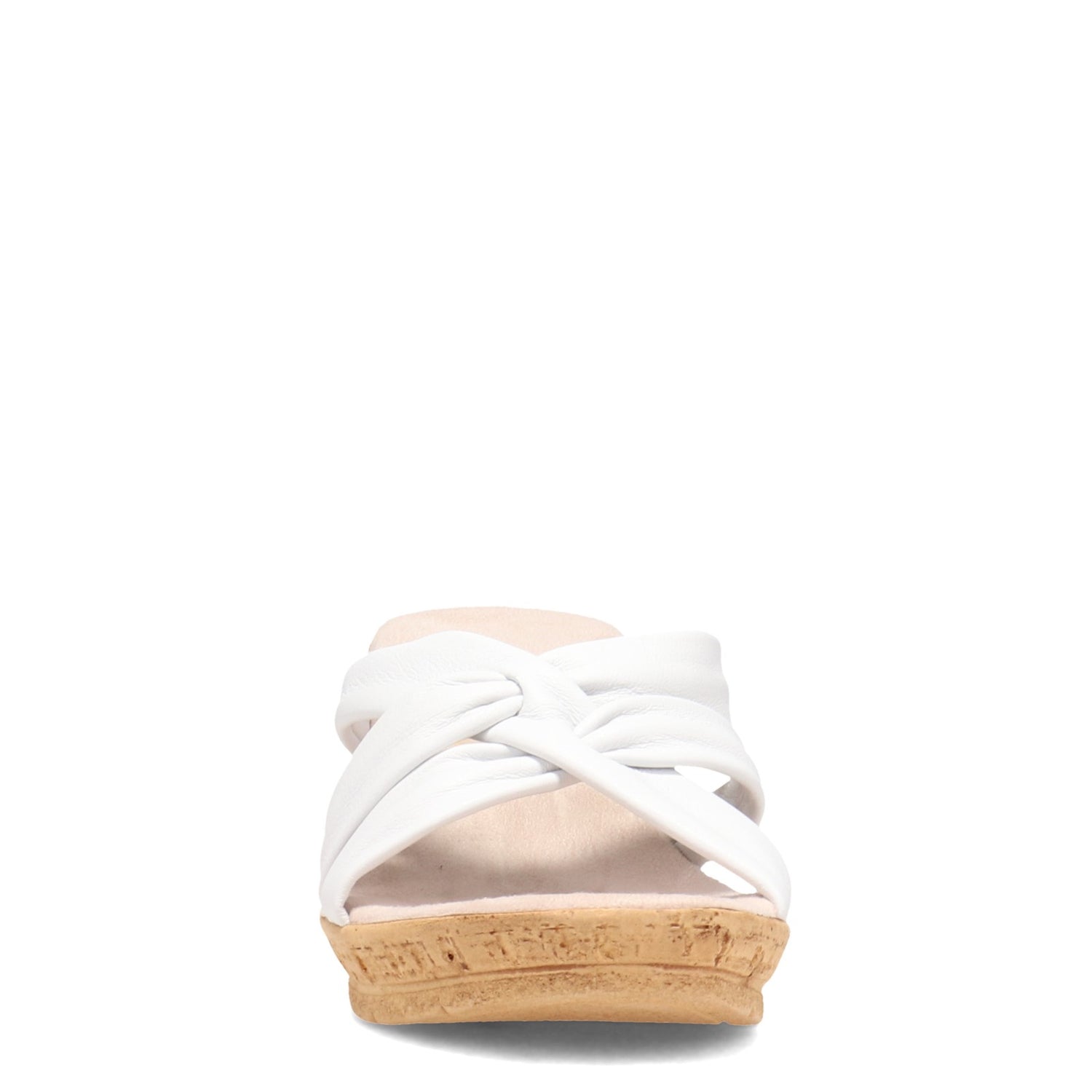 Peltz Shoes  Women's Onex Gayle 2 Sandal WHITE GAYLE2-WHITE