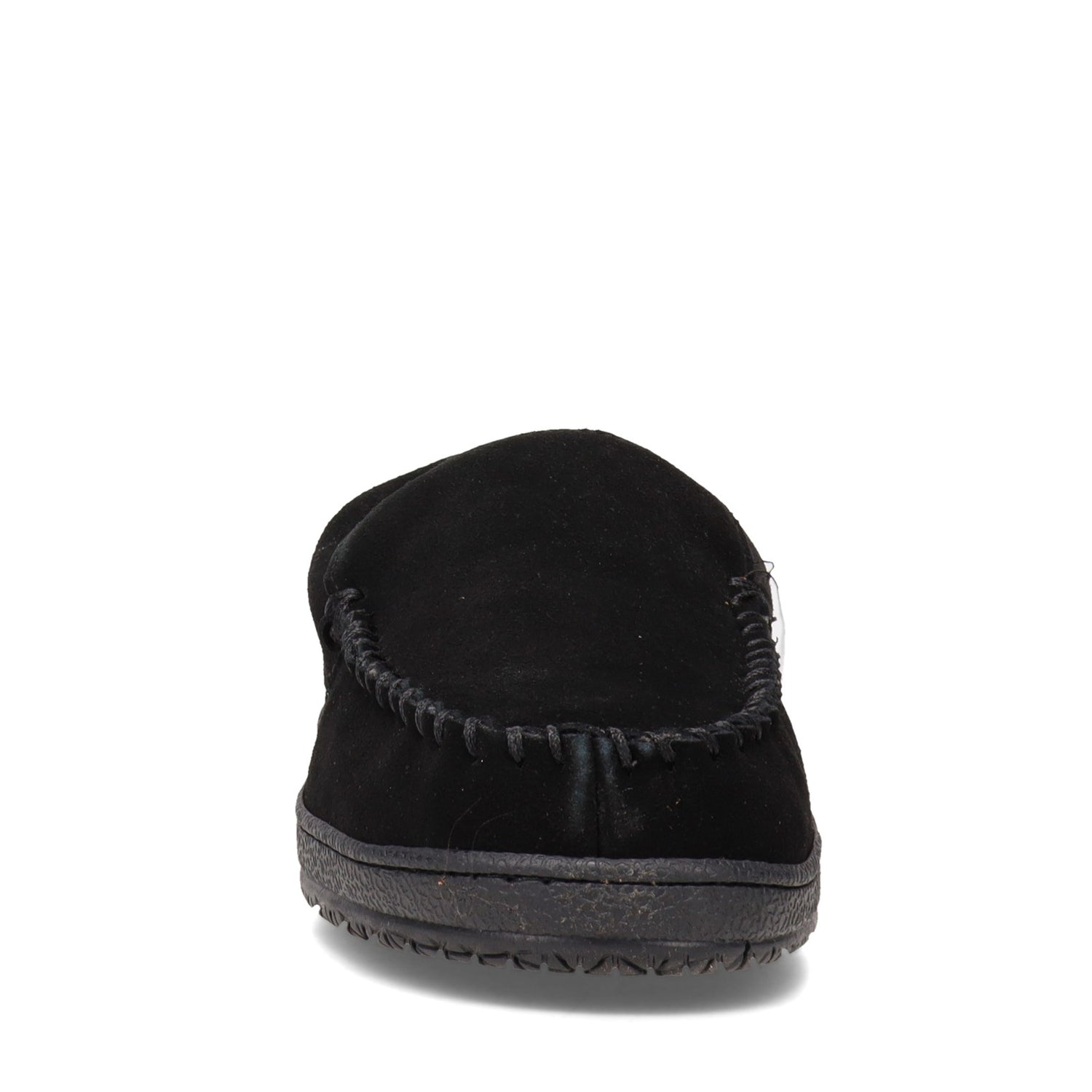 Peltz Shoes  Men's Clarks Venetian Moc Slipper BLACK GF2448M-201