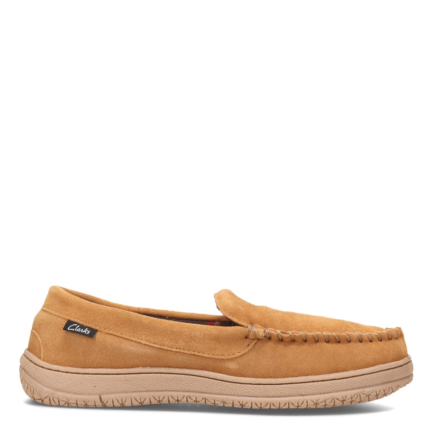 Peltz Shoes  Men's Clarks Venetian Moc Slipper CINNAMON GF2448M-211