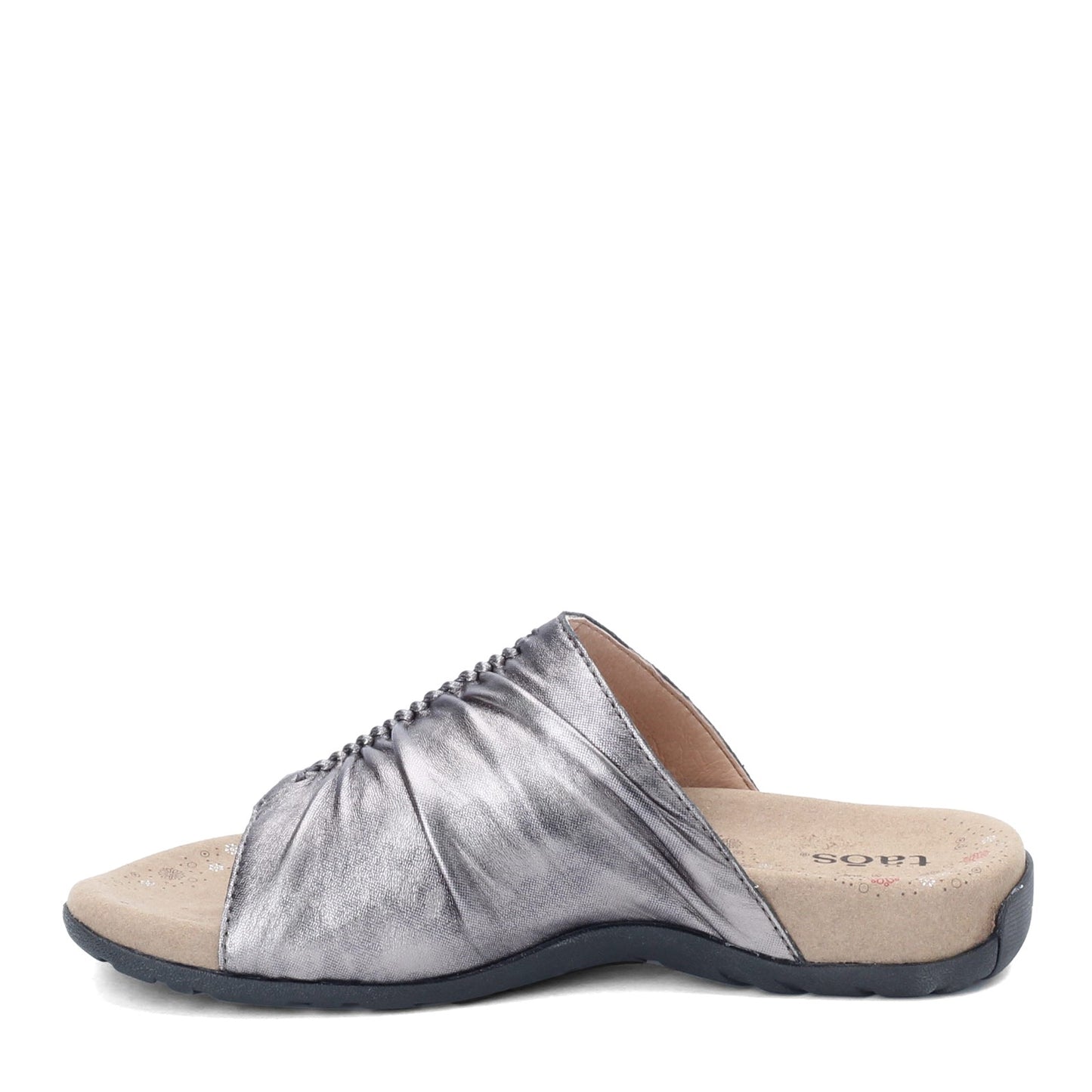 Peltz Shoes  Women's Taos Gift 2 Sandal PEWTER GT2-12045 PWT