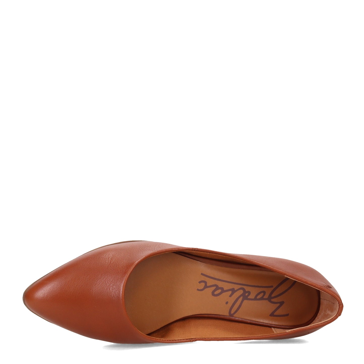 Peltz Shoes  Women's Zodiac Hill Flat COGNAC H0132L3200