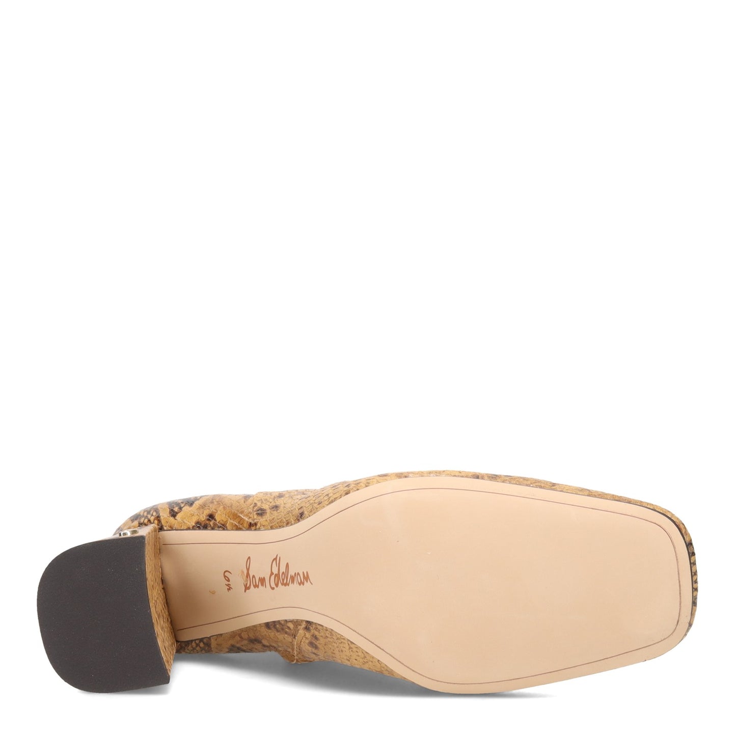 Peltz Shoes  Women's Sam Edelman Codie Boot SAND H1116L9203