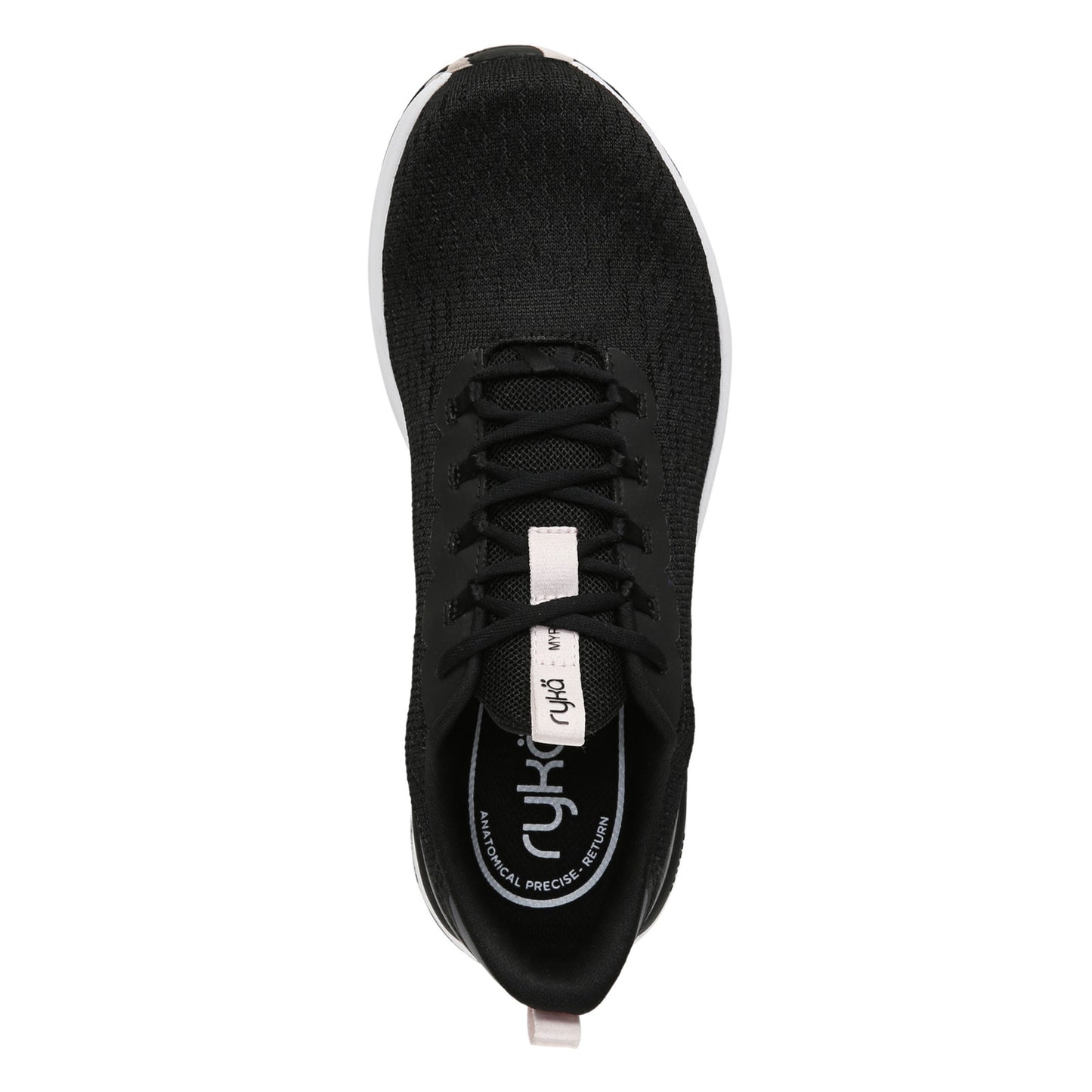 Peltz Shoes  Women's Ryka Myriad Walking Shoe BLACK H1221M3002