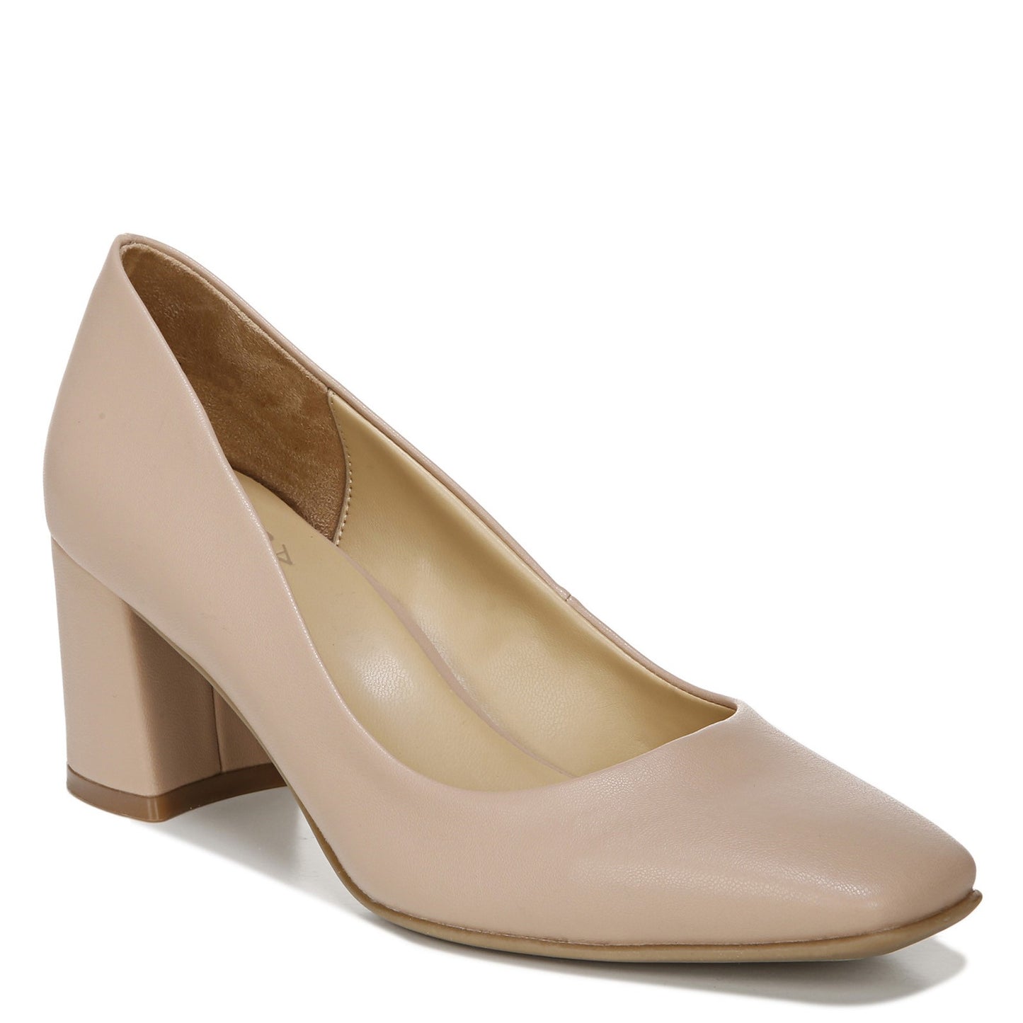 Peltz Shoes  Women's Naturalizer Warner Pump BEIGE H1323S1250