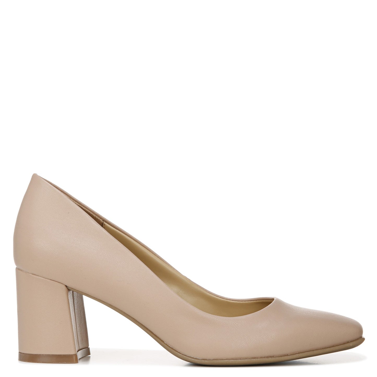 Peltz Shoes  Women's Naturalizer Warner Pump BEIGE H1323S1250