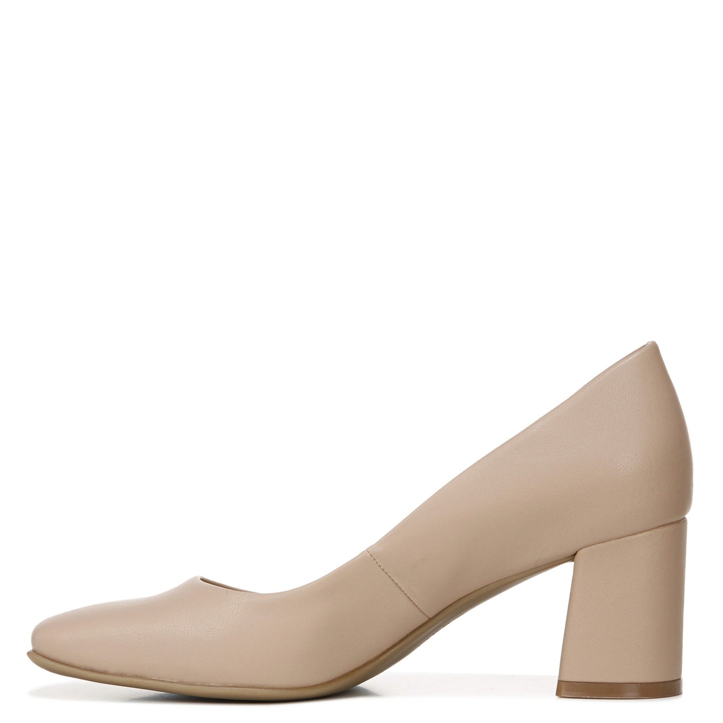Peltz Shoes  Women's Naturalizer Warner Pump BEIGE H1323S1250