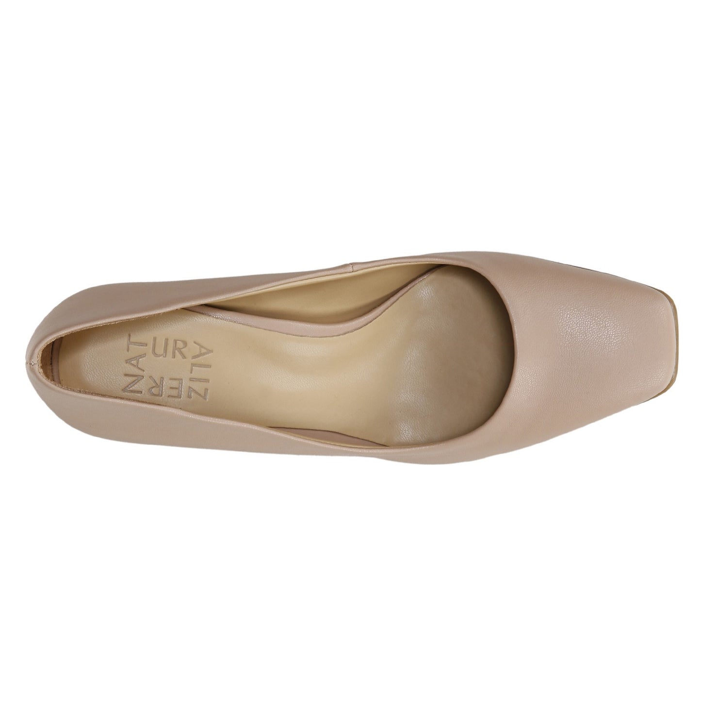 Peltz Shoes  Women's Naturalizer Warner Pump BEIGE H1323S1250