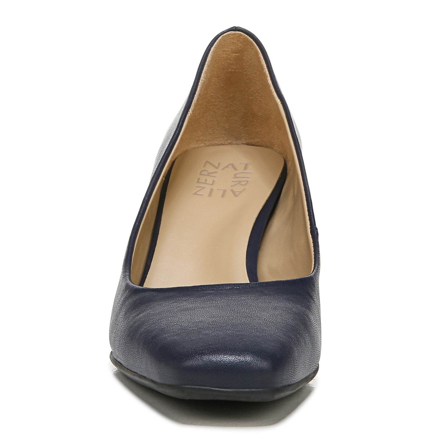 Peltz Shoes  Women's Naturalizer Warner Pump NAVY H1323S1400