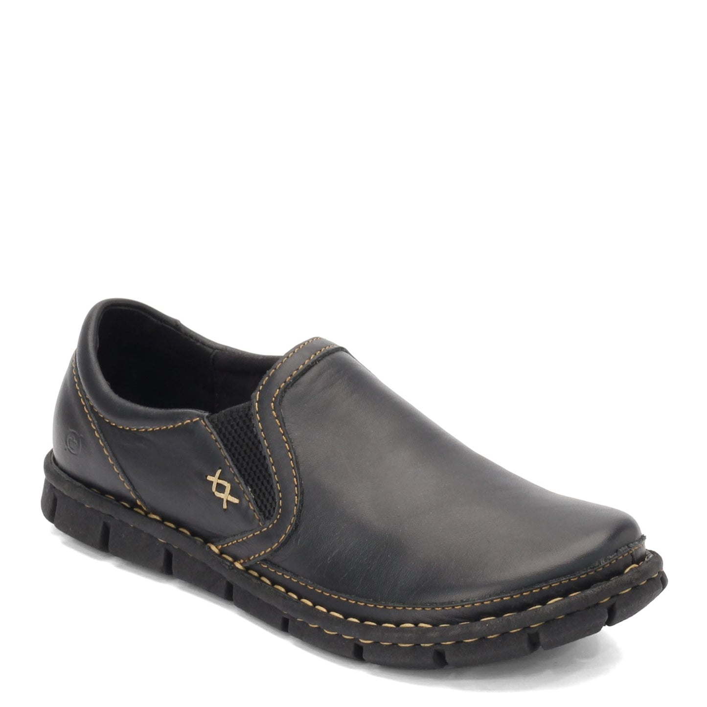 Peltz Shoes  Men's Born Sawyer Loafer Black H16209