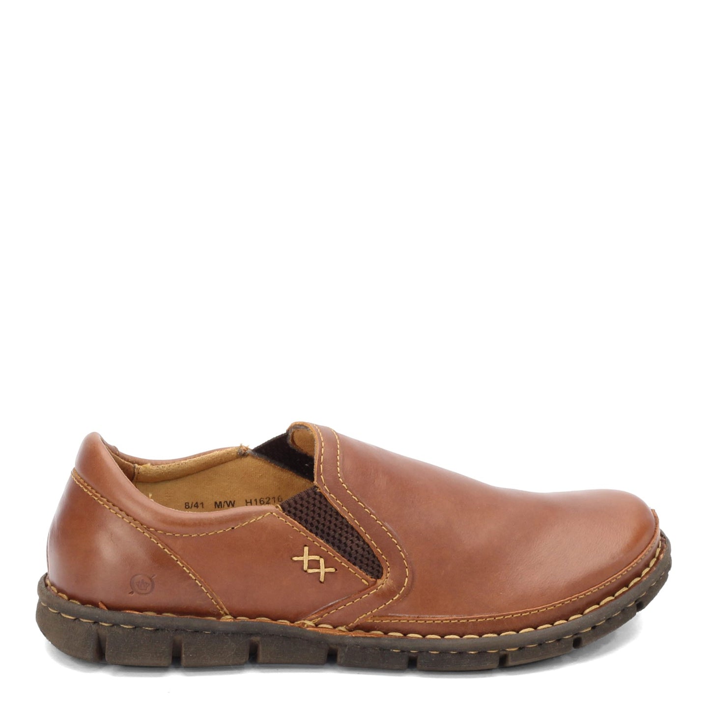 Peltz Shoes  Men's Born Sawyer Loafer Tan H16216
