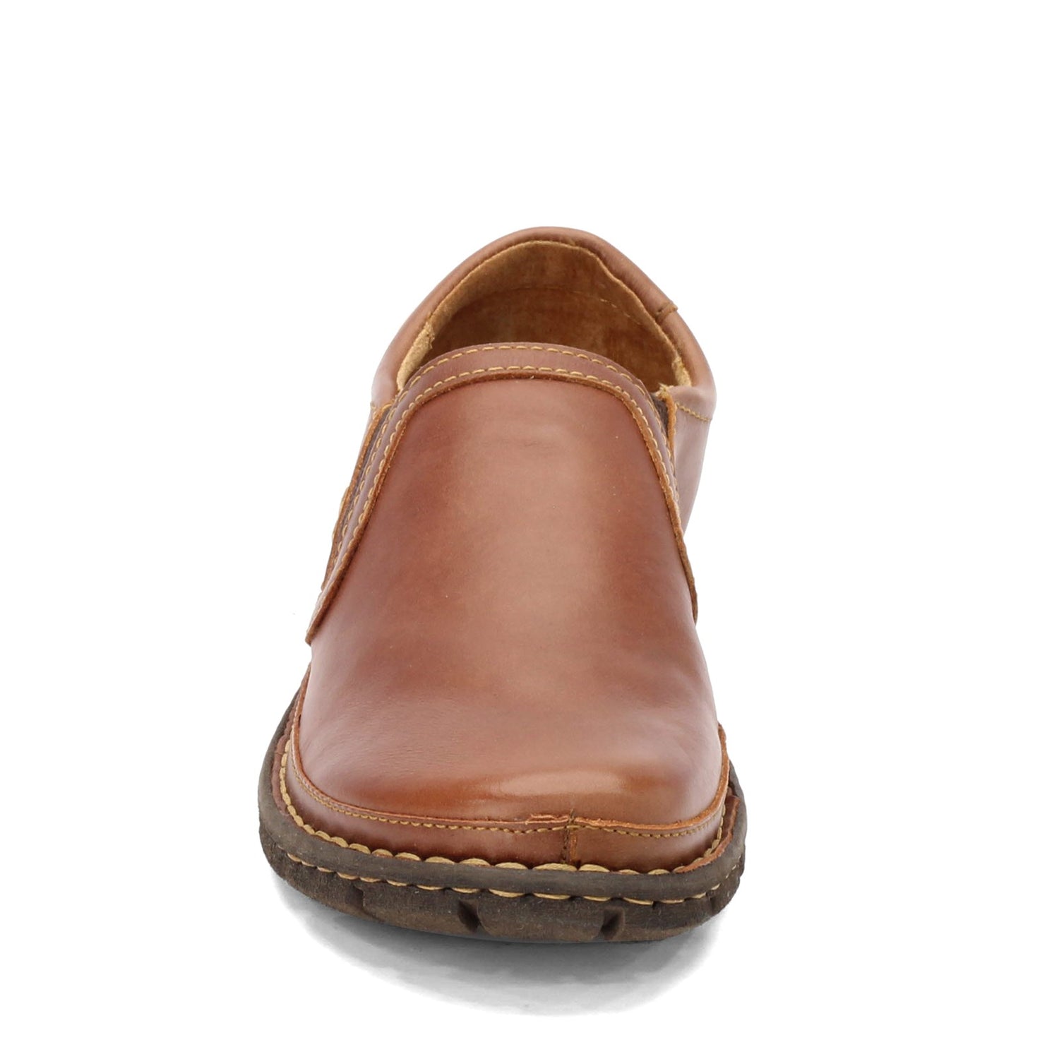 Peltz Shoes  Men's Born Sawyer Loafer Tan H16216