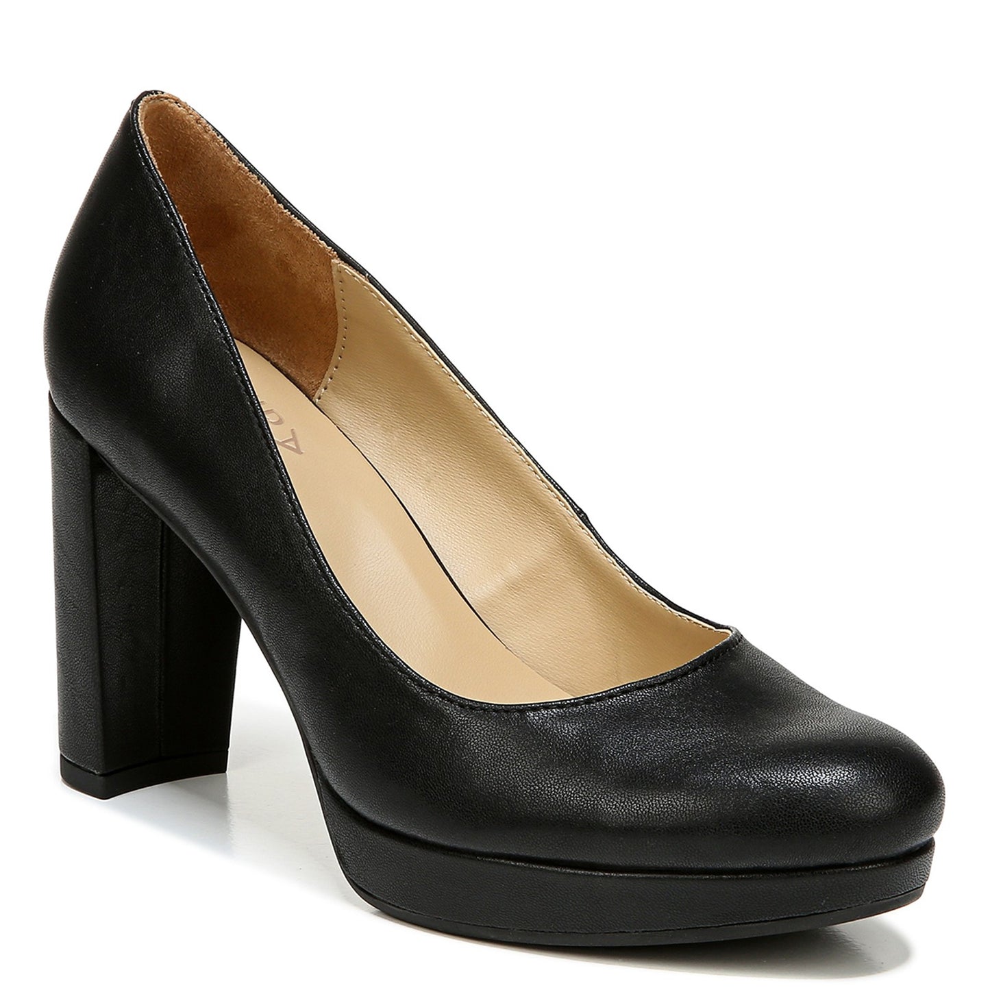 Peltz Shoes  Women's Naturalizer Berlin Pump BLACK H1960S1001