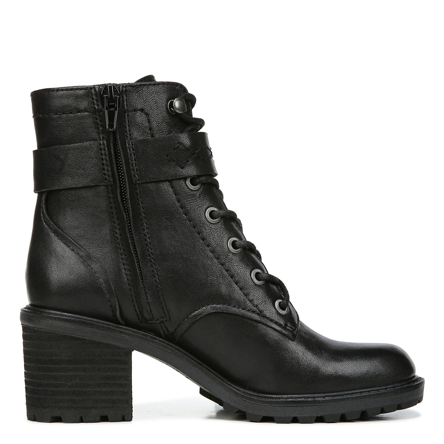 Peltz Shoes  Women's Zodiac Gemma Boot BLACK LEATHER H2333L1001