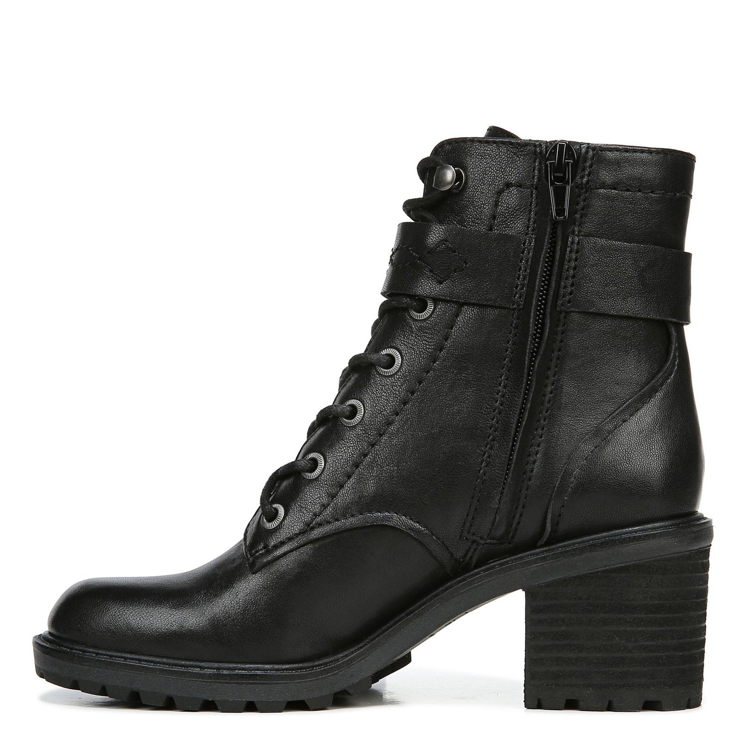 Peltz Shoes  Women's Zodiac Gemma Boot BLACK LEATHER H2333L1001