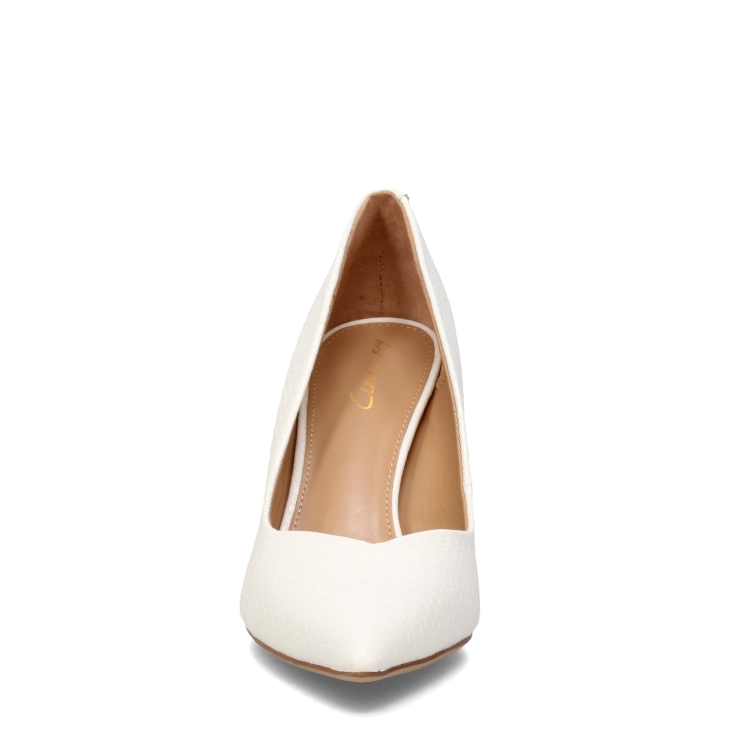 Peltz Shoes  Women's Circus NY Marlee Pump WHITE H2867S1-100