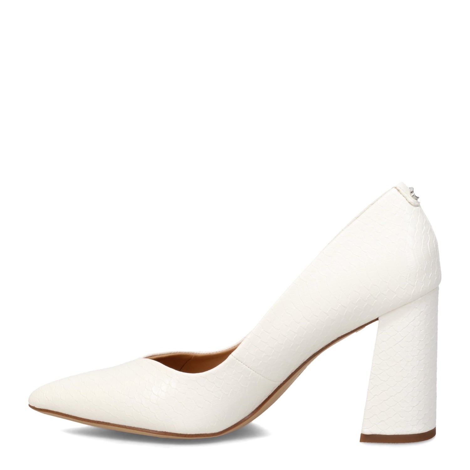 Peltz Shoes  Women's Circus NY Marlee Pump WHITE H2867S1-100