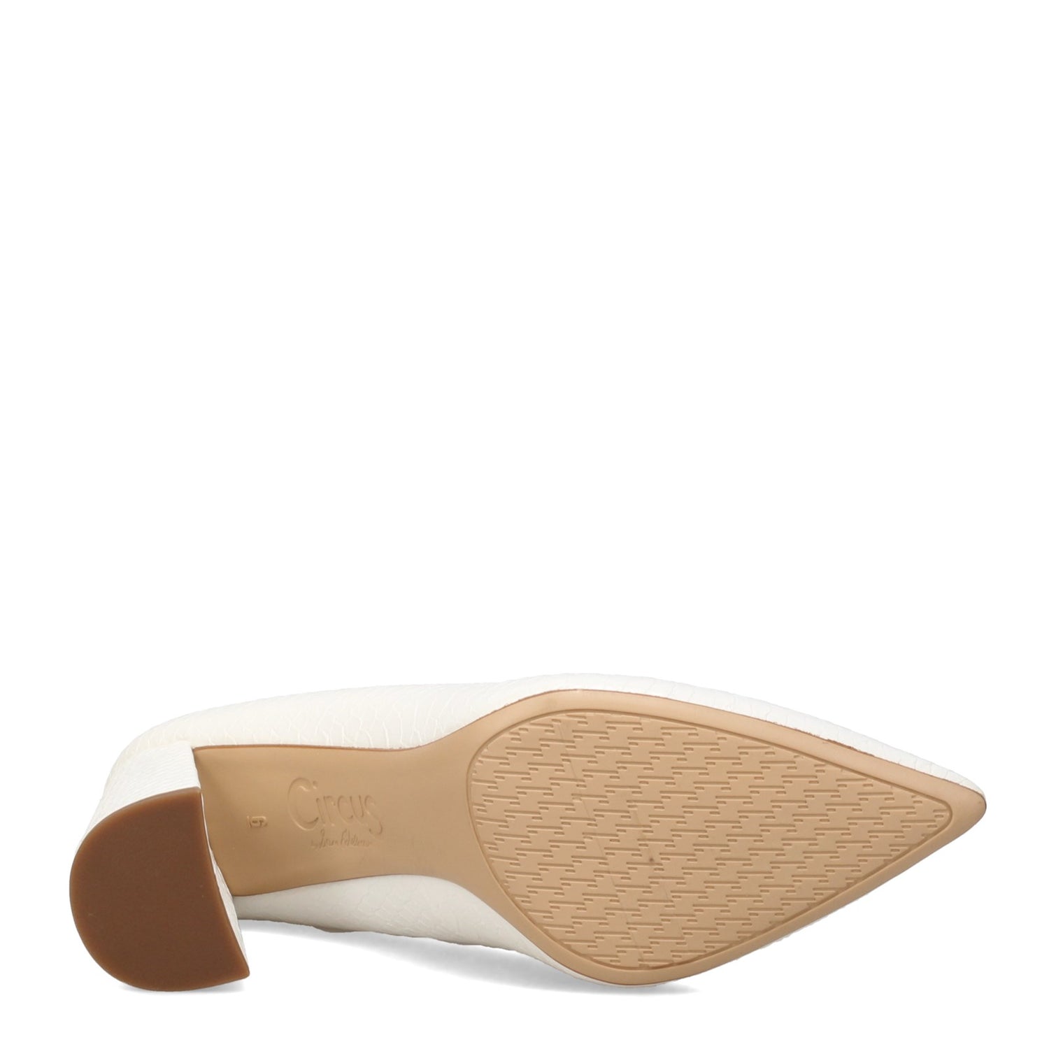 Peltz Shoes  Women's Circus NY Marlee Pump WHITE H2867S1-100