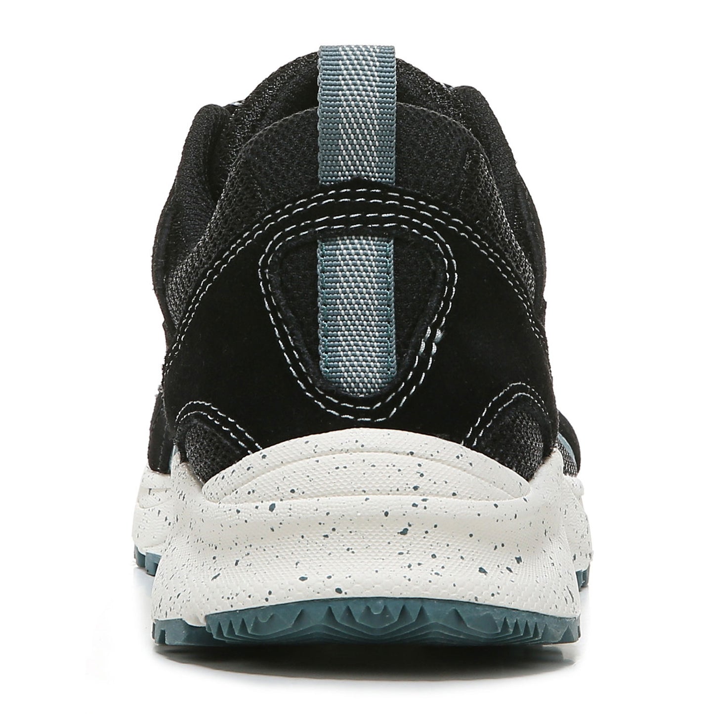 Peltz Shoes  Women's Ryka Sky Walk Trail Sneaker BLACK / BLUE H3275L1007