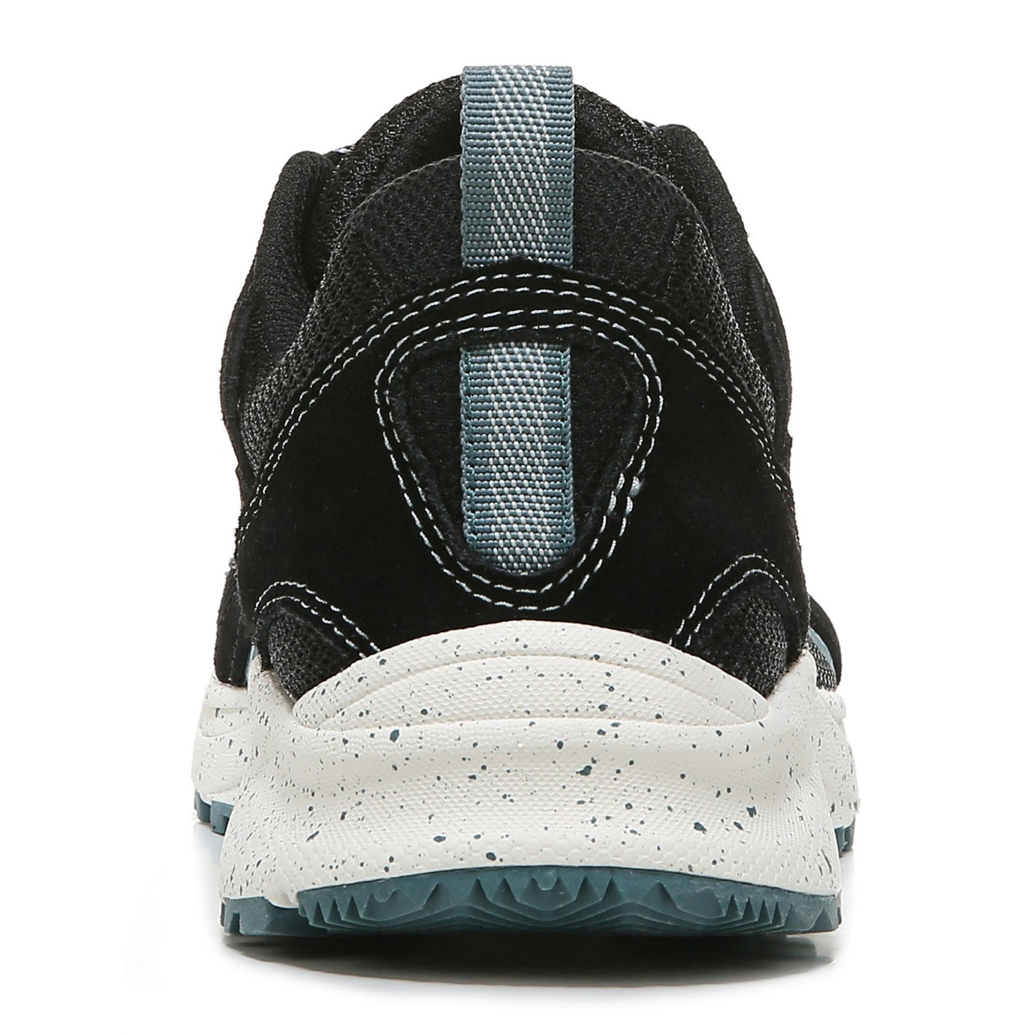 Peltz Shoes  Women's Ryka Sky Walk Trail Sneaker BLACK / BLUE H3275L1007