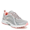 Peltz Shoes  Women's Ryka Sky Walk Trail Sneaker GREY PINK H3275M1020