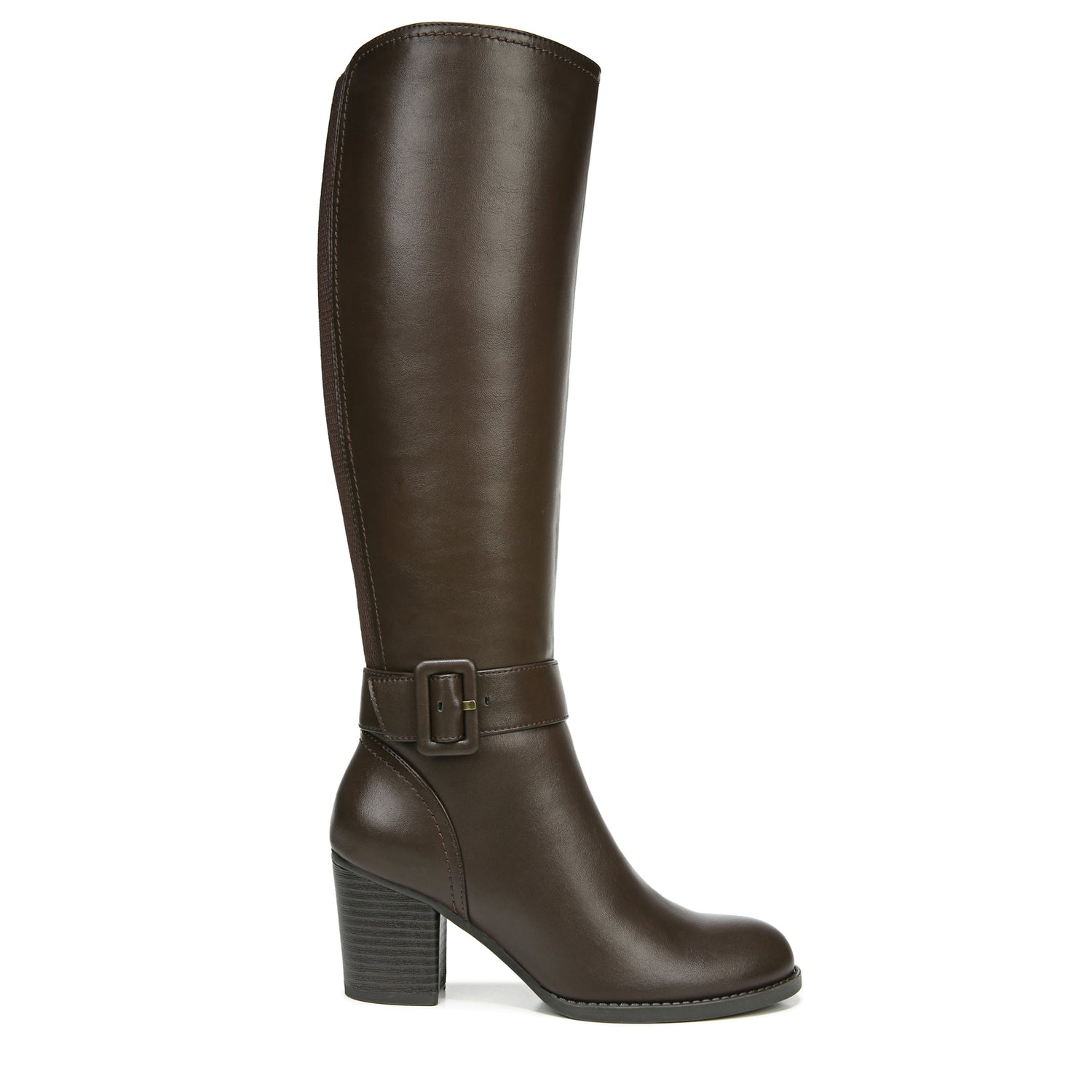 Peltz Shoes  Women's SOUL Naturalizer Twinkle Boot - Wide Calf COFFEE H3357S0201