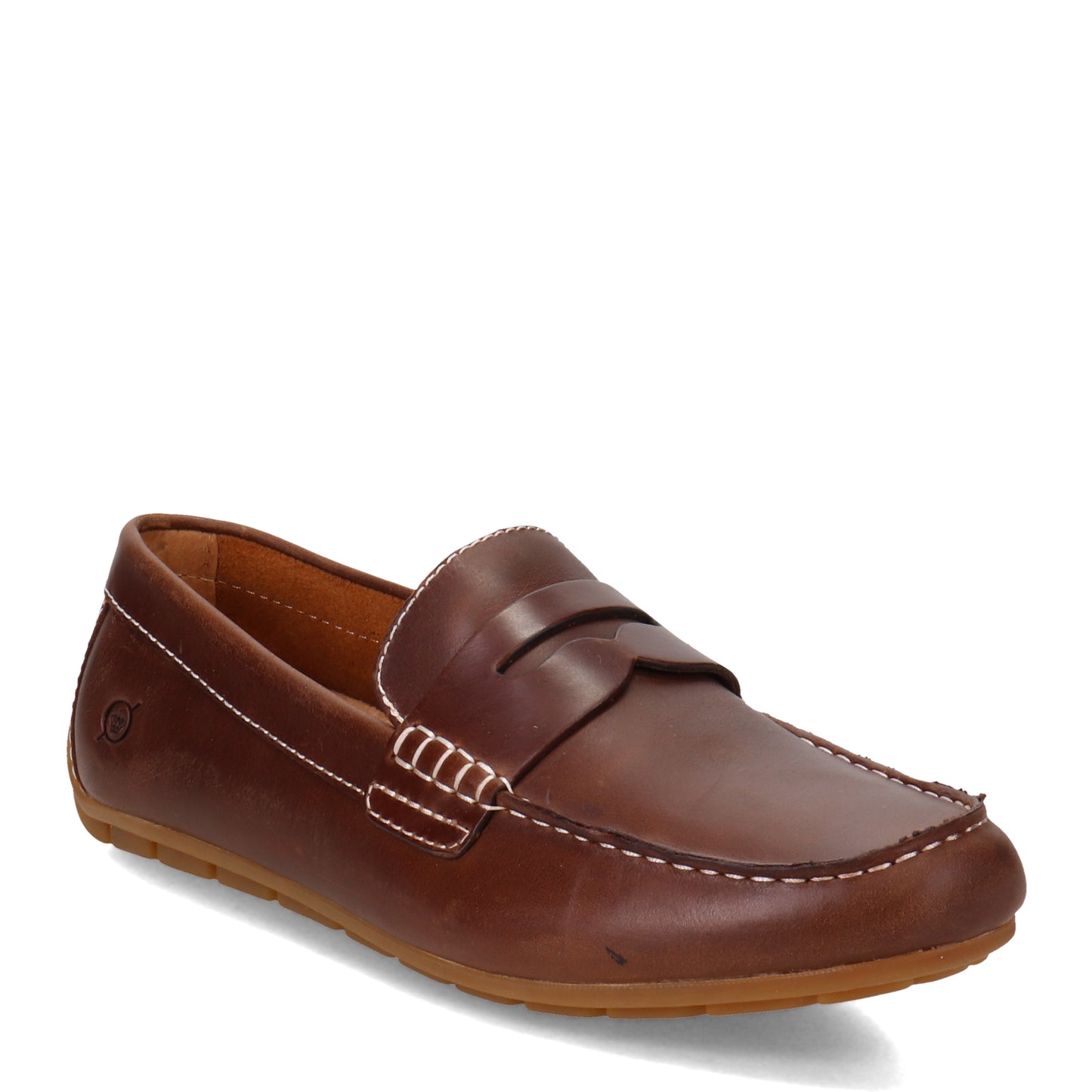 Peltz Shoes  Men's Born Andes Loafer Dark Brown H45923