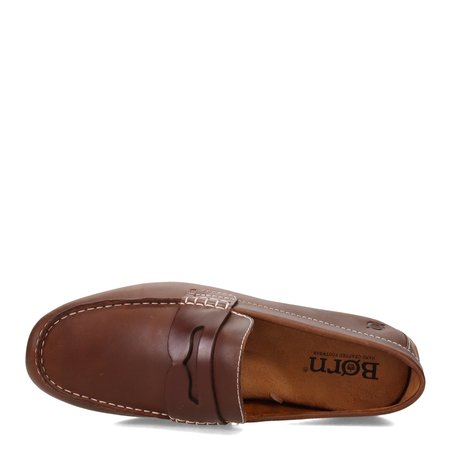 Peltz Shoes  Men's Born Andes Loafer Dark Brown H45923