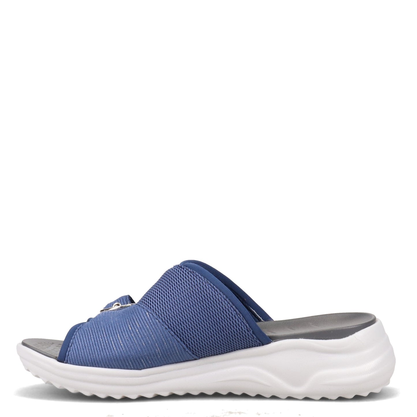 Peltz Shoes  Women's BZees Always Sandal BLUE SHIMMER H4598F1400