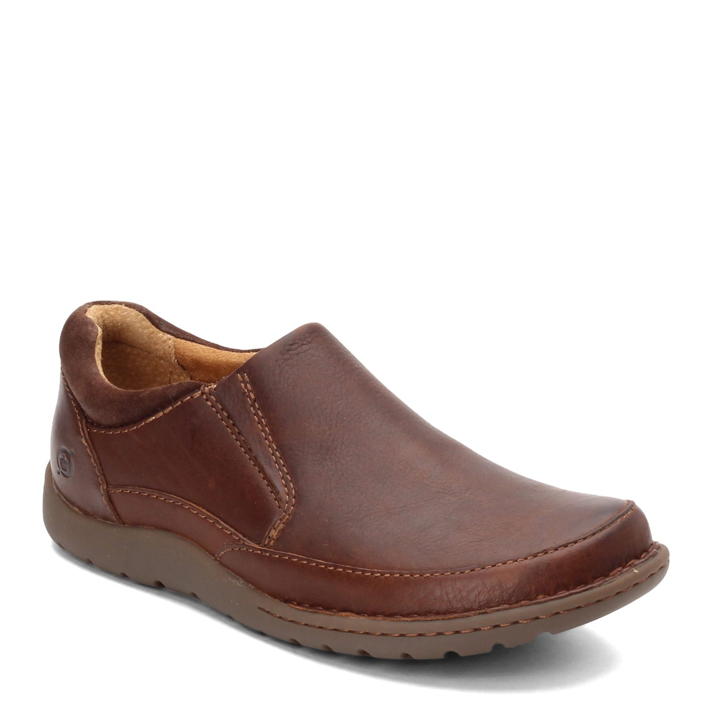 Peltz Shoes  Men's Born Nigel Slip-On Brown H48206