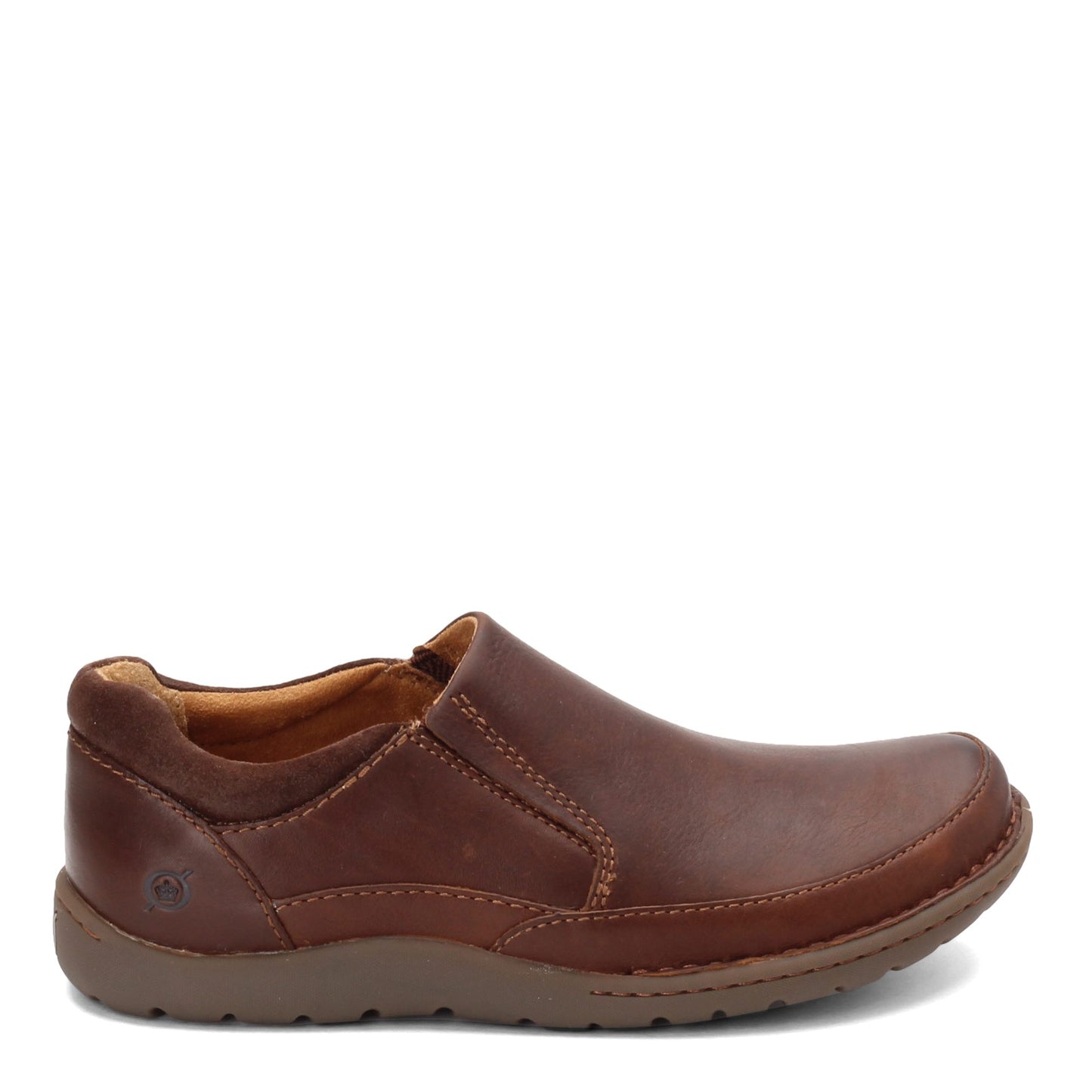Peltz Shoes  Men's Born Nigel Slip-On Brown H48206