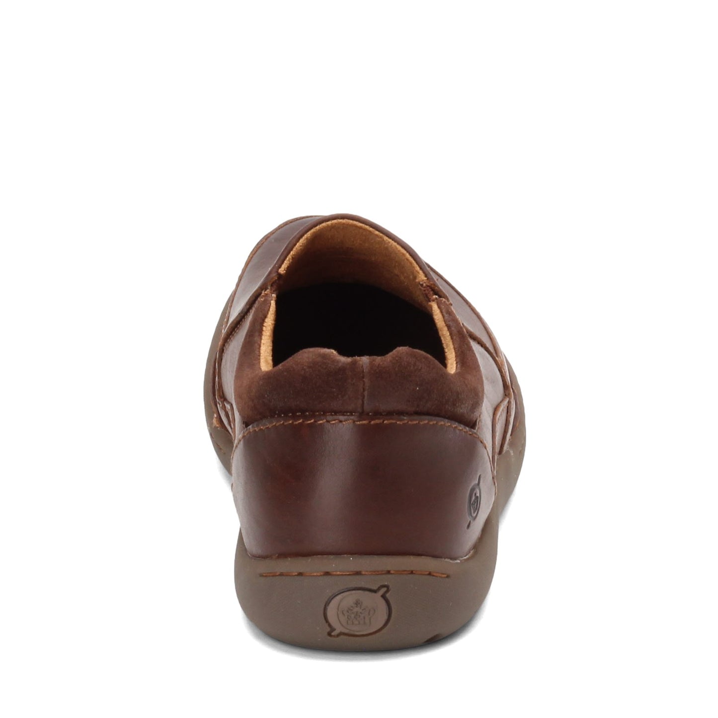 Peltz Shoes  Men's Born Nigel Slip-On Brown H48206