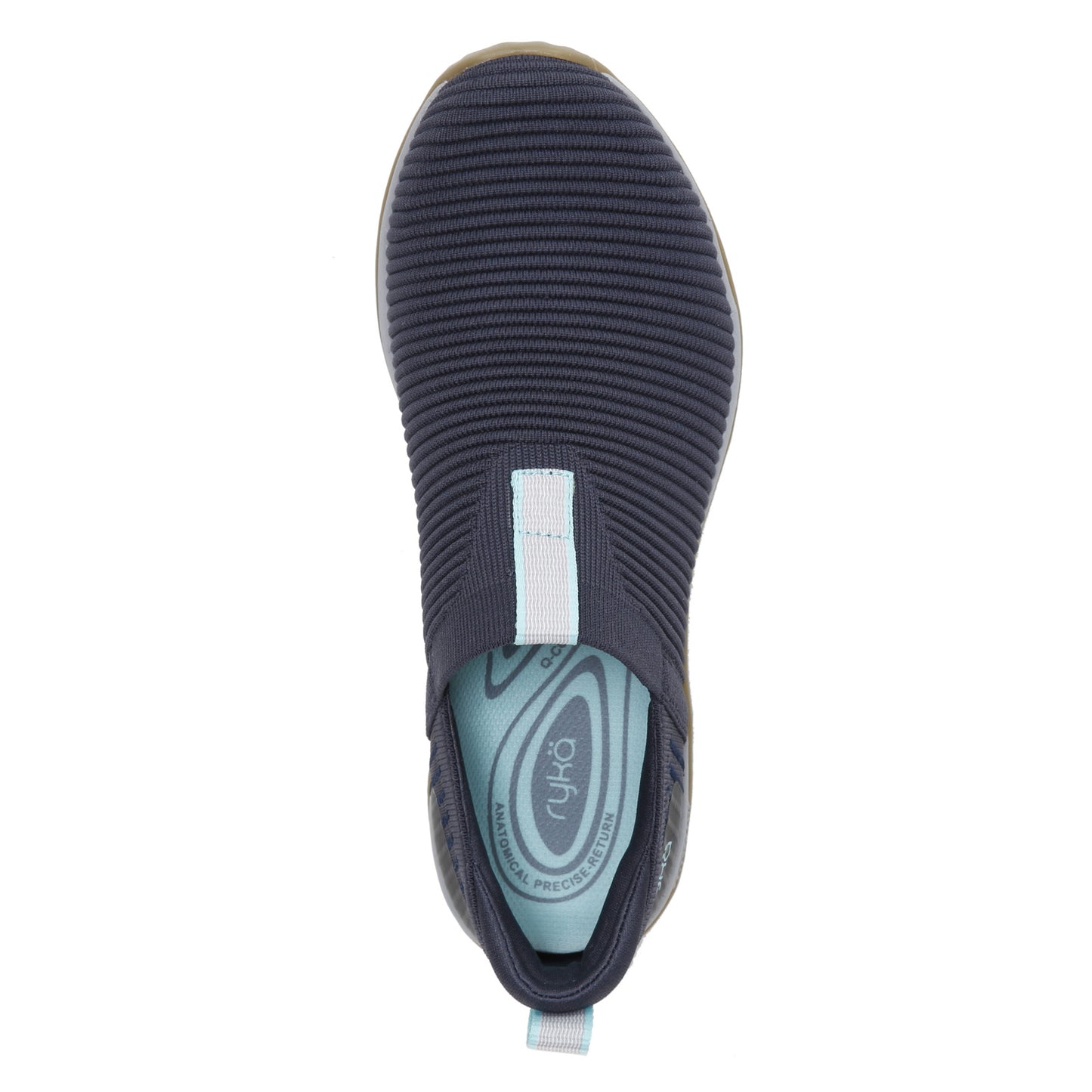 Peltz Shoes  Women's Ryka Echo Knit Slip-On Sneaker BLUE H4907M1400
