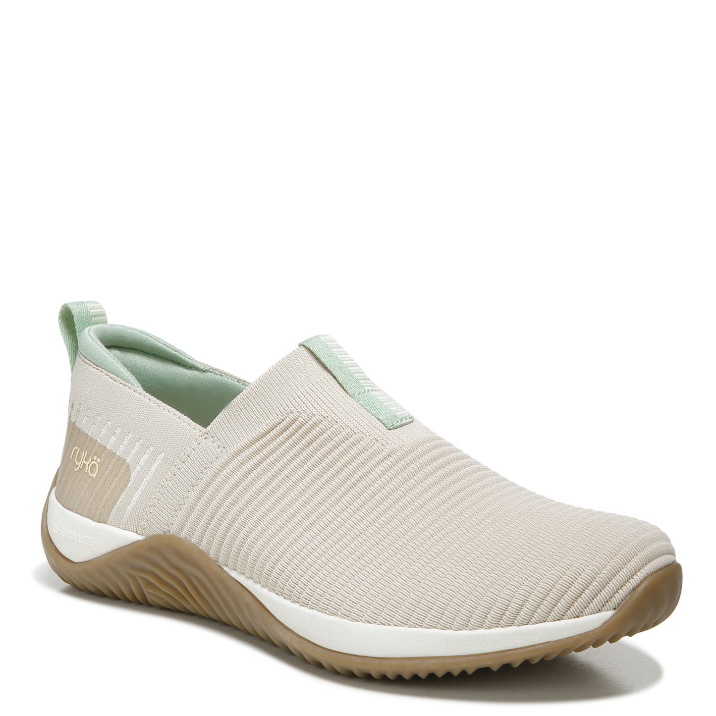 Peltz Shoes  Women's Ryka Echo Knit Slip-On Sneaker OATMEAL Beige H4907M4201