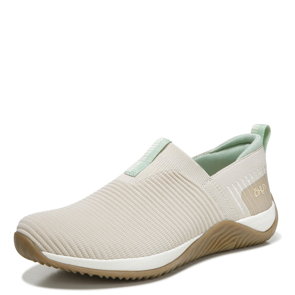 Women's Ryka Echo Knit Slip-On Sneaker OATMEAL BEIGE H4907M4201
