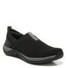 Peltz Shoes  Women's Ryka Echo Knit Slip-On Sneaker Black Mix H4907M5005