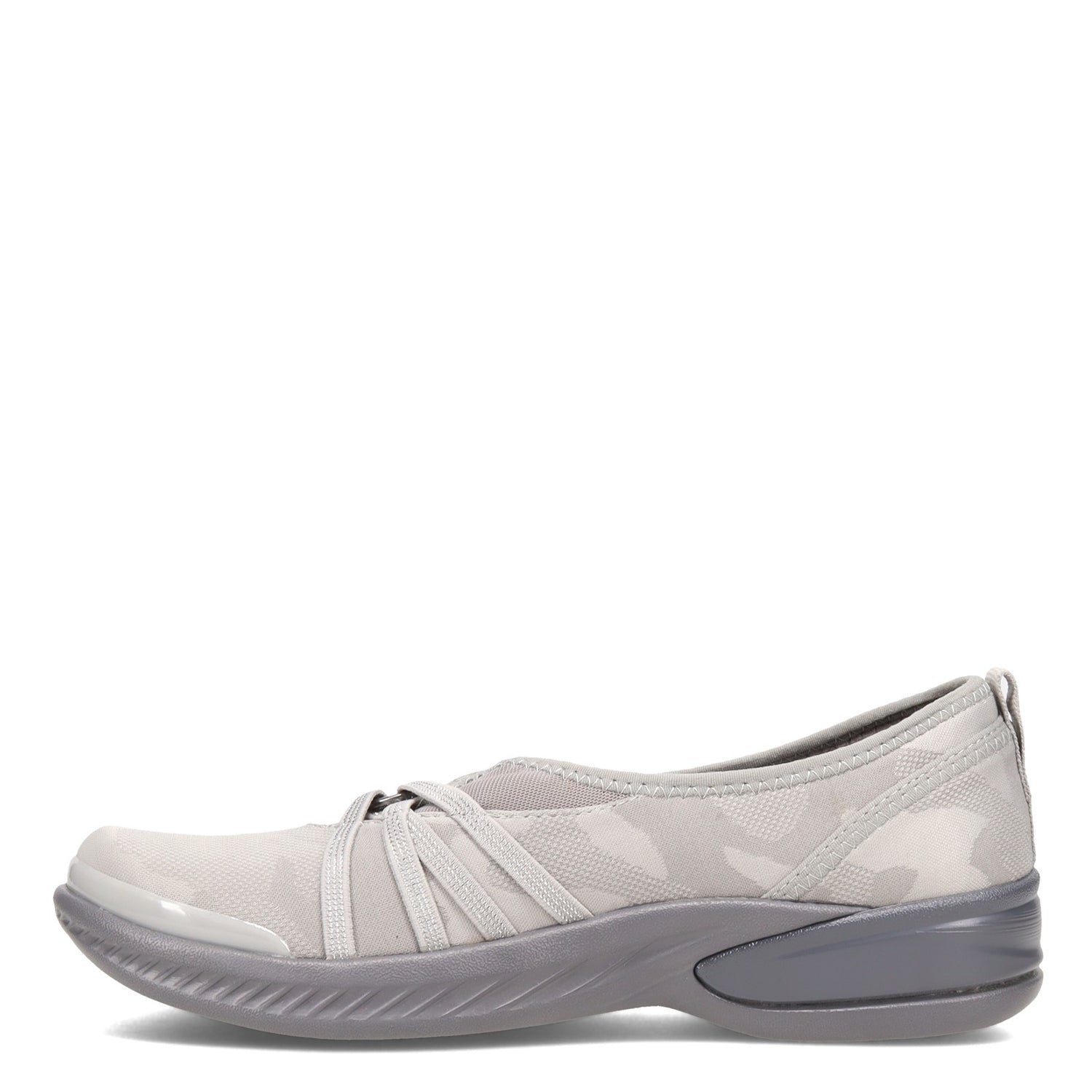 Peltz Shoes  Women's BZees Niche Slip-On GREY CAMO H5206F5021